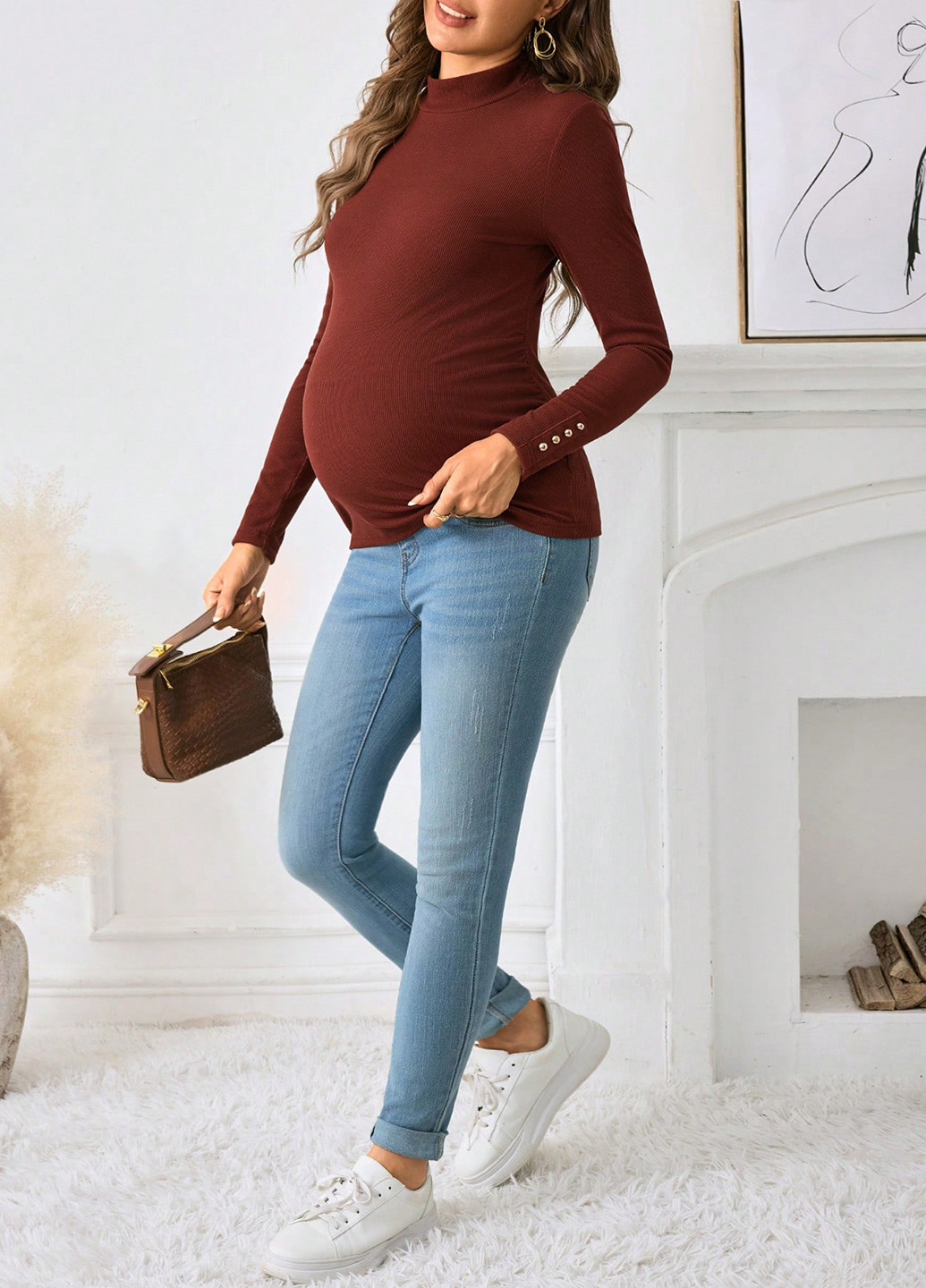 Гольф для беременных SHEIN (331821621)