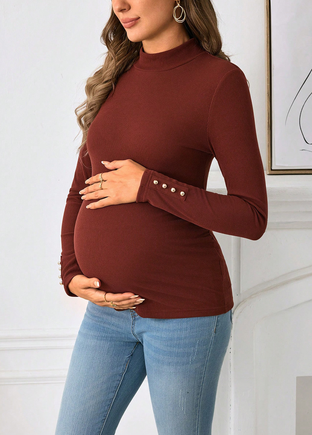 Гольф для беременных SHEIN (331821621)