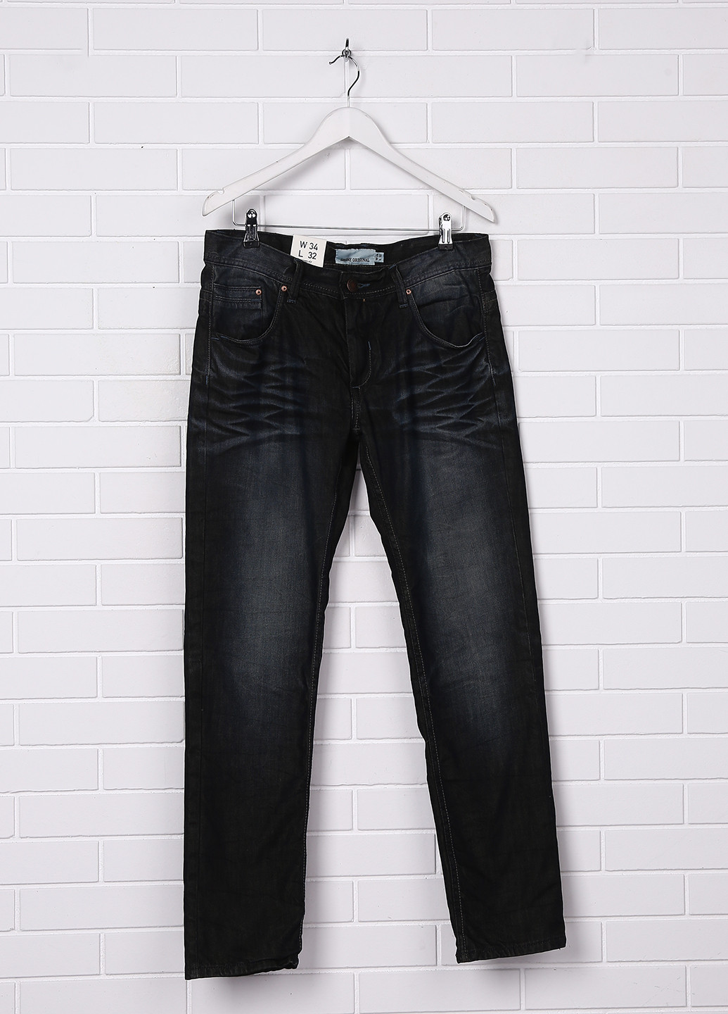 Темно-синие демисезонные джинсы Shine Original