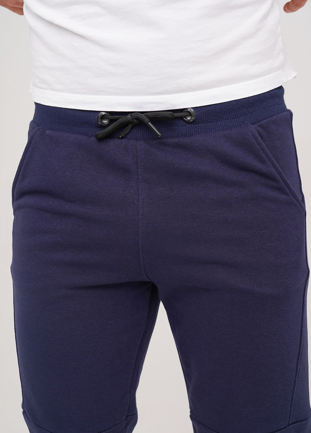 Индиго спортивные демисезонные джоггеры брюки Trend Collection