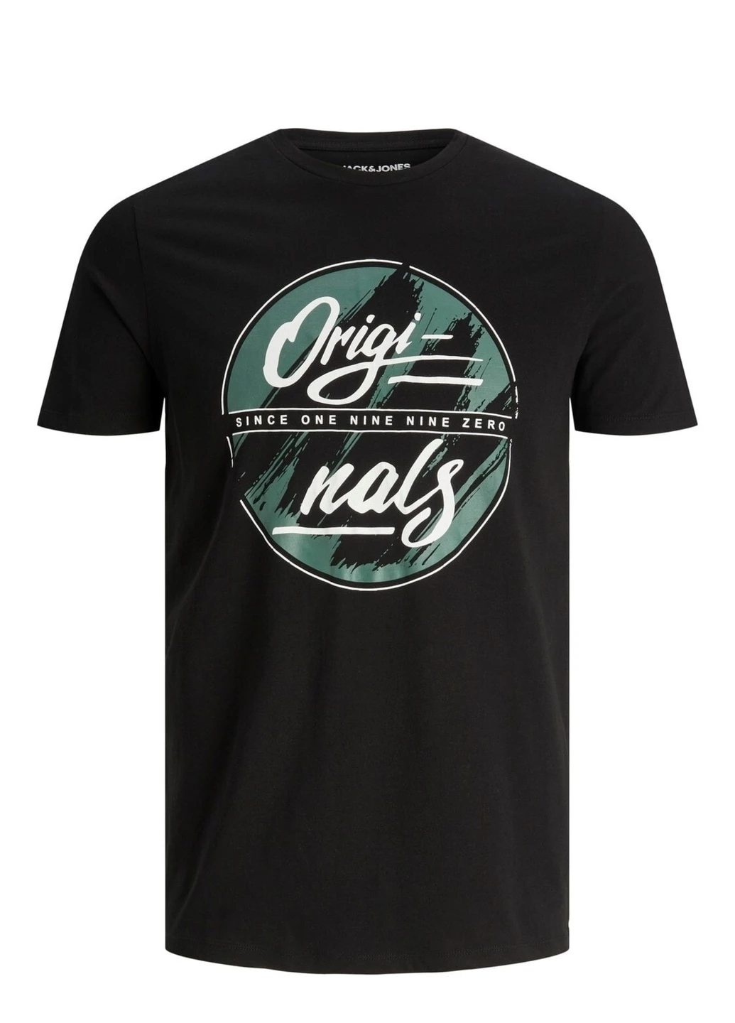 Черная футболка JACK&JONES