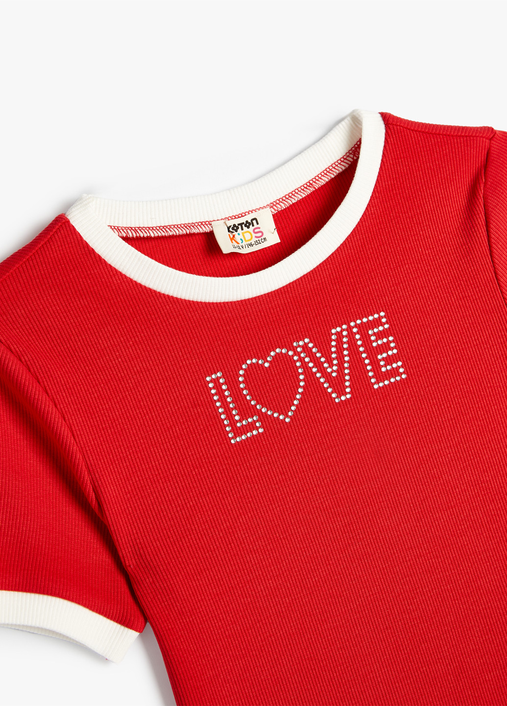 Красная летняя футболка KOTON