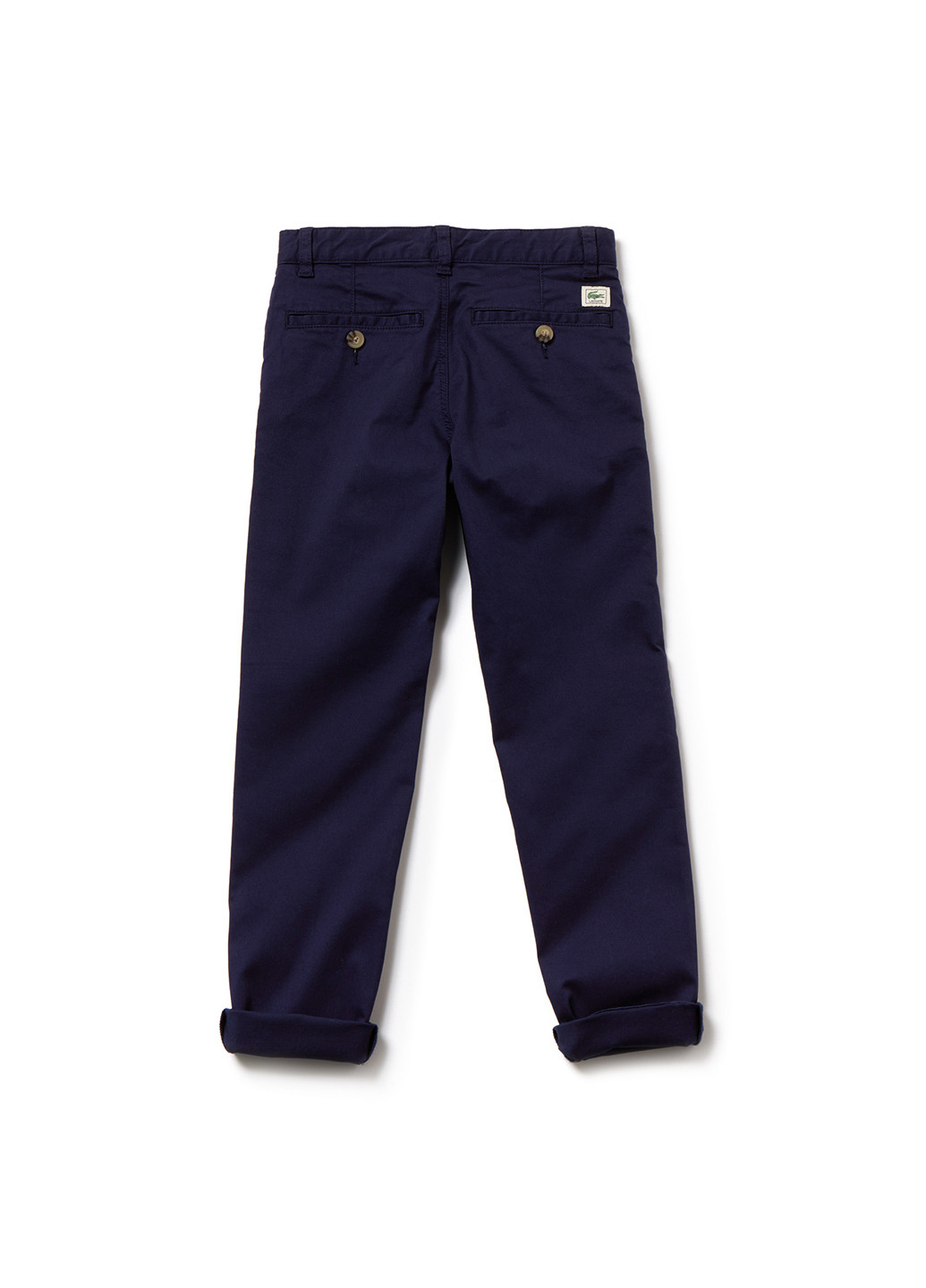 Темно-синие кэжуал демисезонные брюки чиносы Lacoste