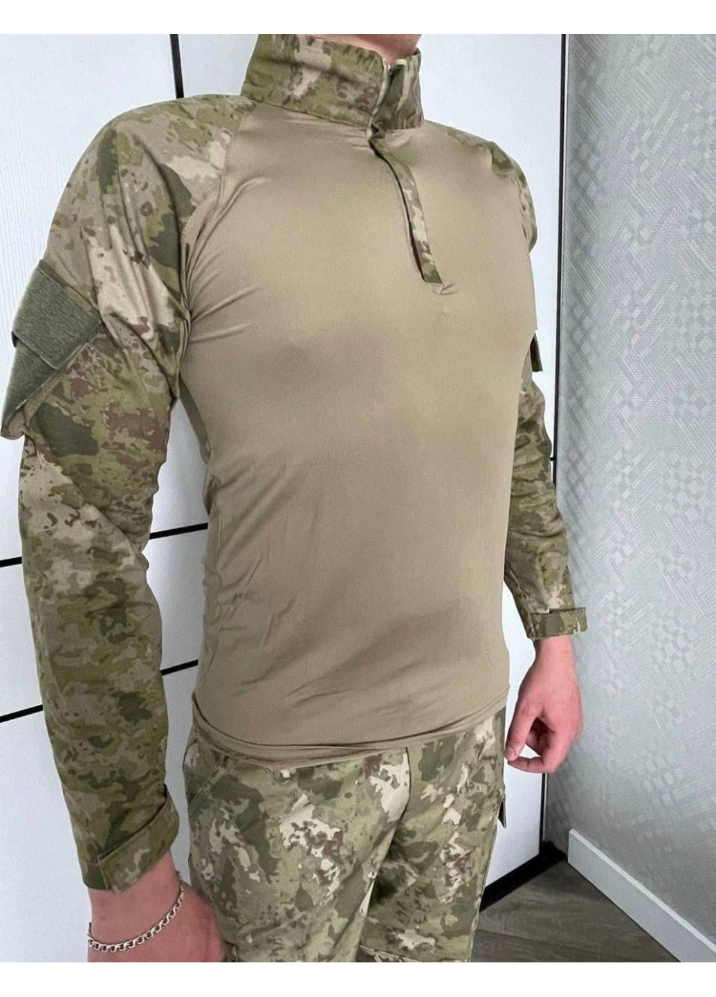 Оливковий (хакі) демісезонний чоловічий армійський костюм мультикам для зсу tactical тактична форма убакс і штани туреччина m 6841 Power