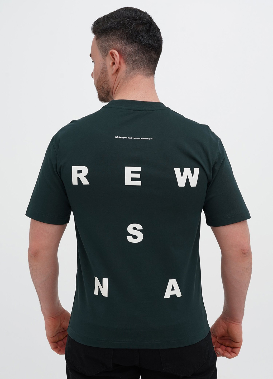 Темно-зелена футболка Trend Collection