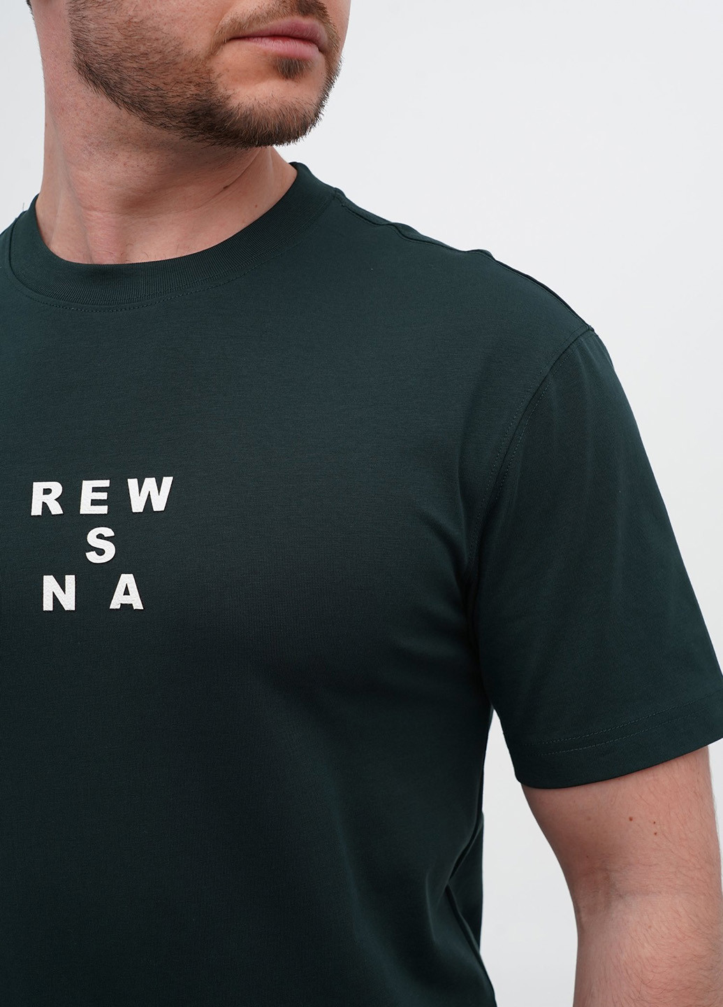 Темно-зелена футболка Trend Collection