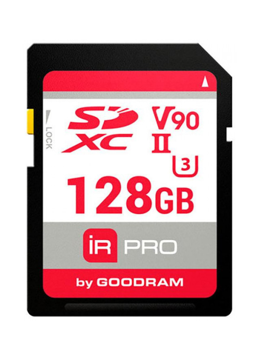 Карта памяти Secure Digital 128Gb IRDM PRO SDXC V90 UHS-II U3 Retail (IRP-S9B0-1280R11) Goodram карта памяти goodram secure digital 128gb irdm pro sdxc v90 uhs-ii u3 retail (irp-s9b0-1280r11) (138914846)