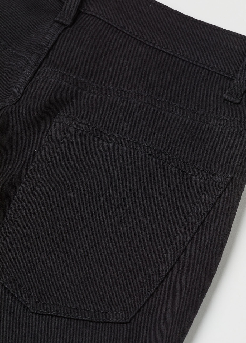 Джинси H&M мом фіт однотонні чорні джинсові бавовна