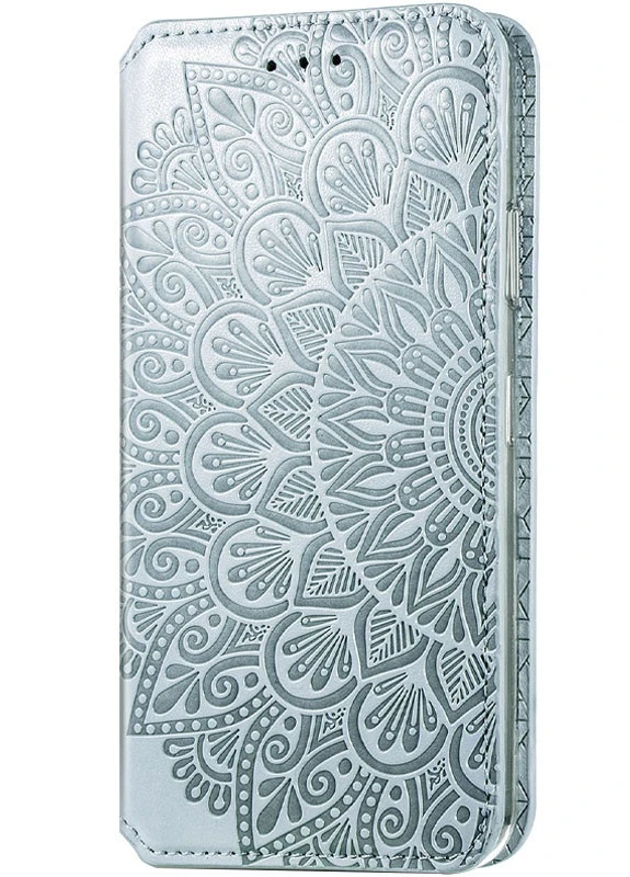 Шкіряний чохол книжка Mandala (PU) для Samsung Galaxy A72 4G / A72 5G Сірий (is_00000047192_4) Getman (238478831)