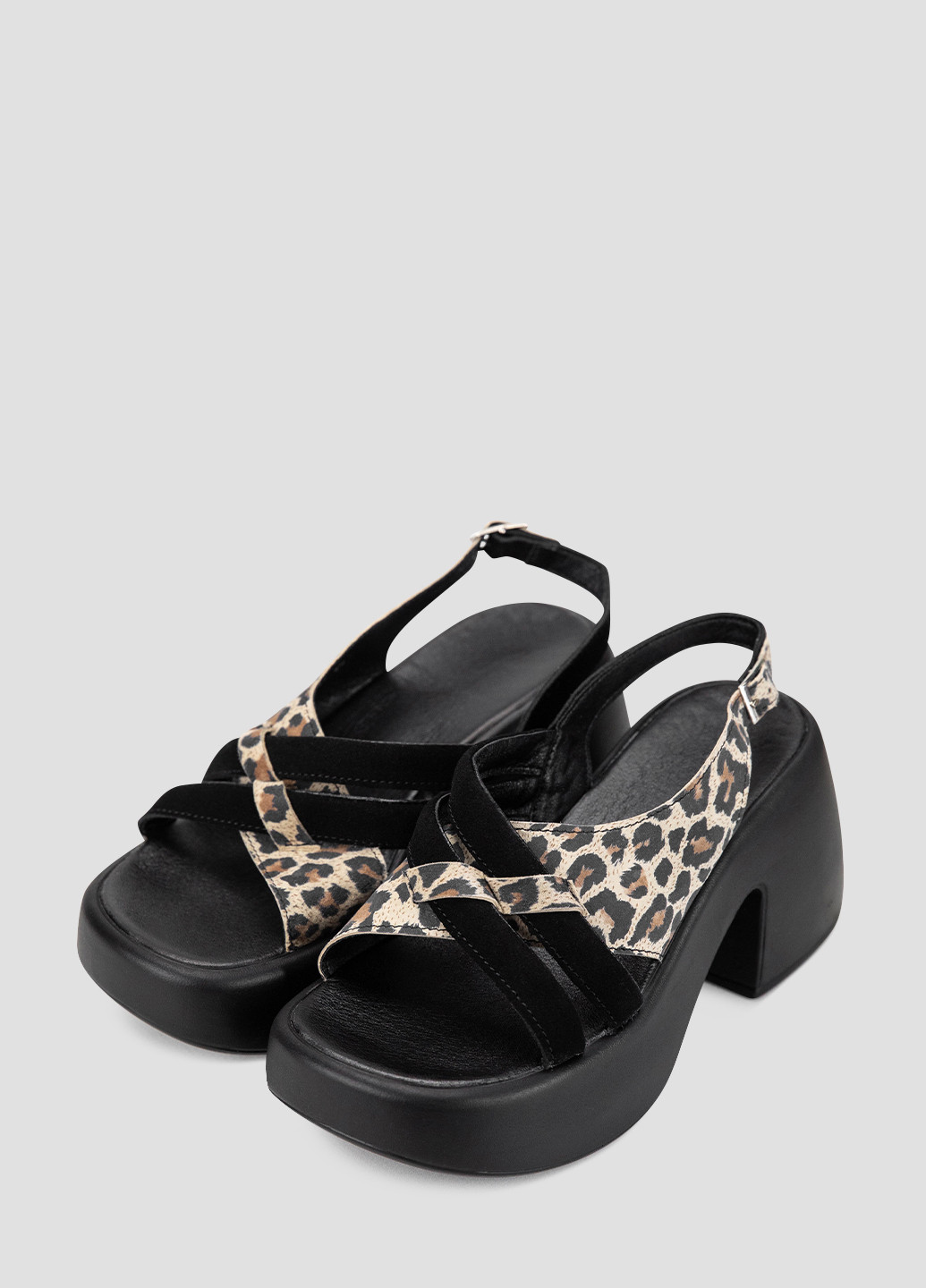 Черные босоножки Viscala с ремешком плетение