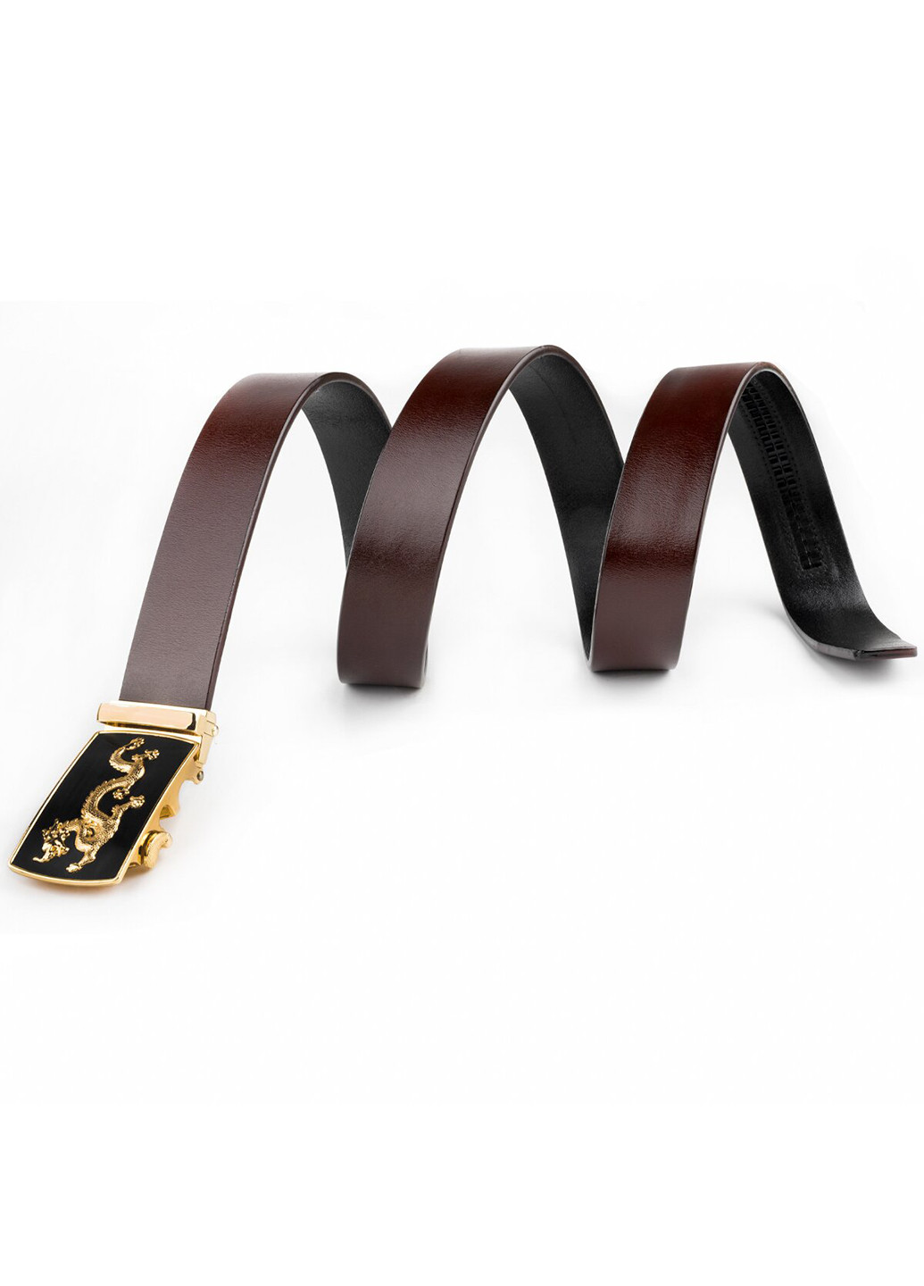 Чоловік шкіряний ремінь 115х3,4 см Vintage (229458673)