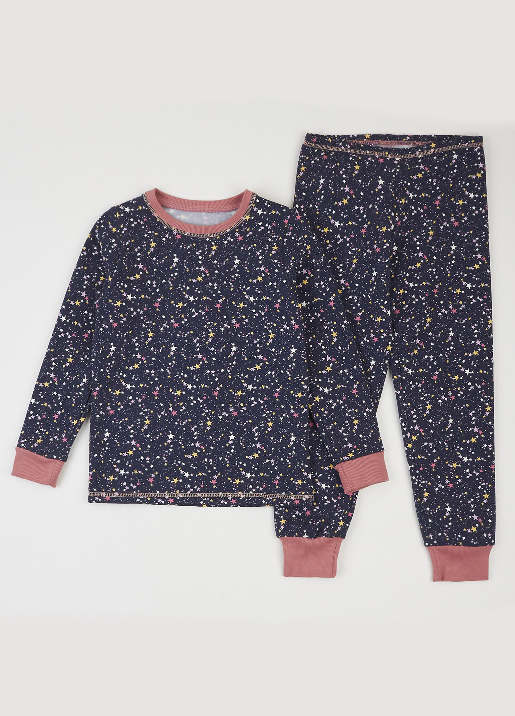 Темно-синяя зимняя пижама (свитшот, брюки) ArDoMi