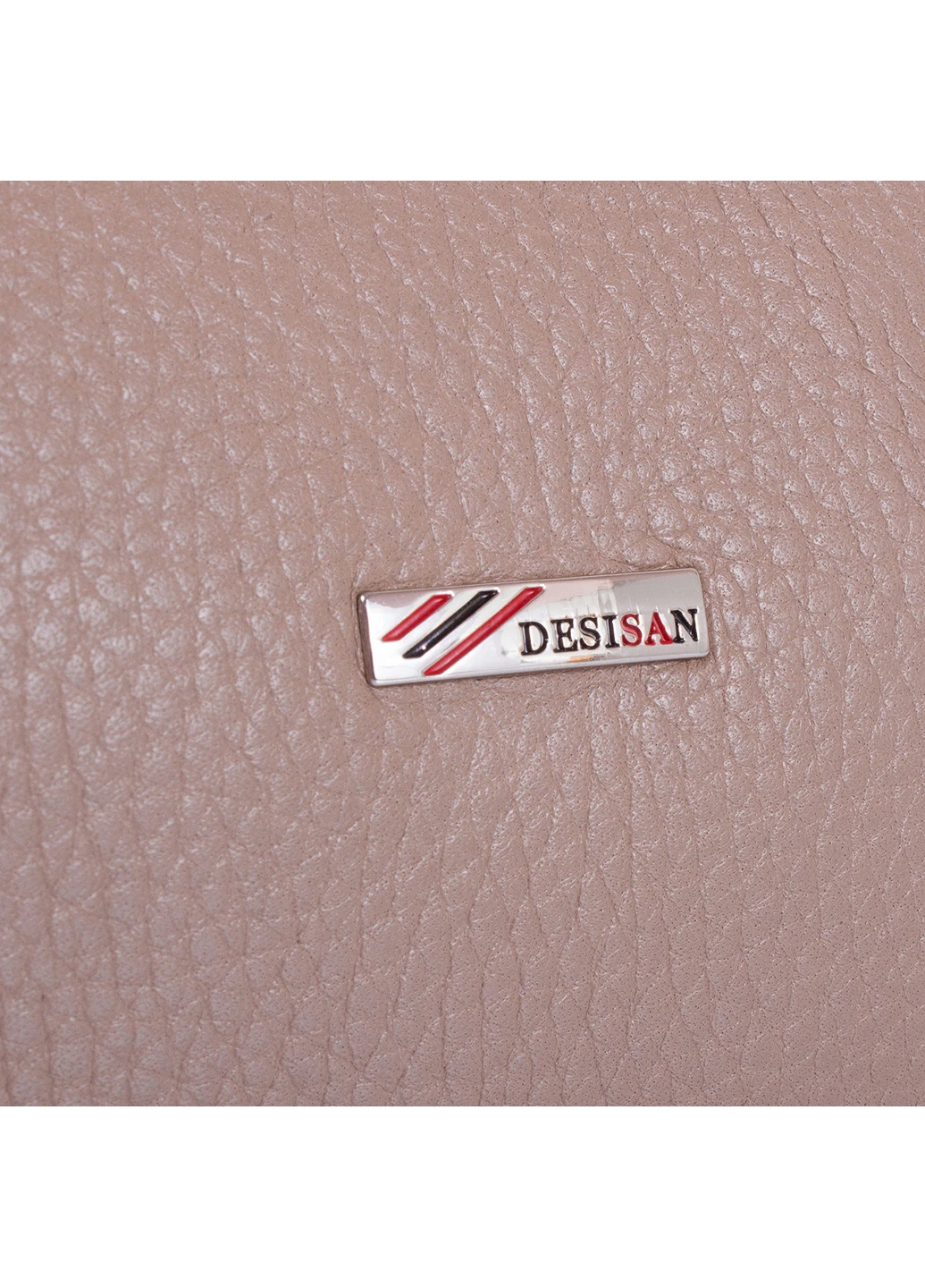 Жіноча шкіряна косметичка 19,5х10х5 см Desisan (253174004)