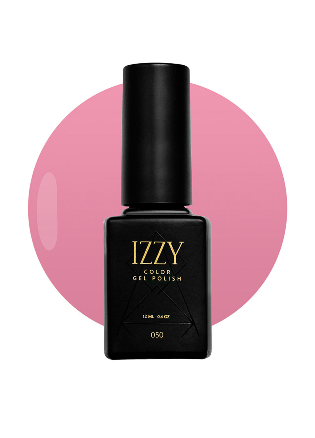 Рожевий світлий гель-лак для манікюру 50, 12 мл Izzy (363030557)