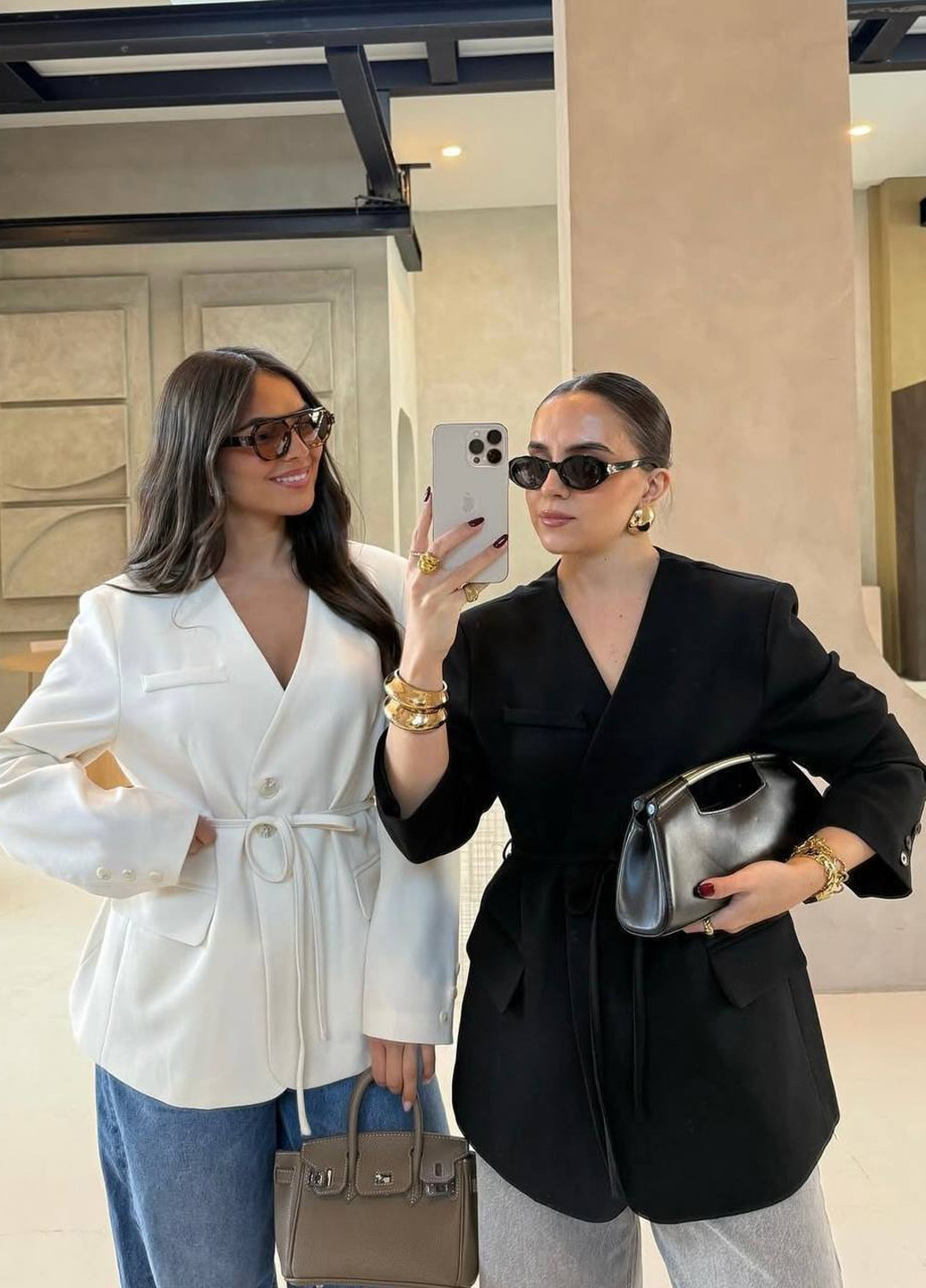 Черный женский жакет No Brand однотонный - демисезонный