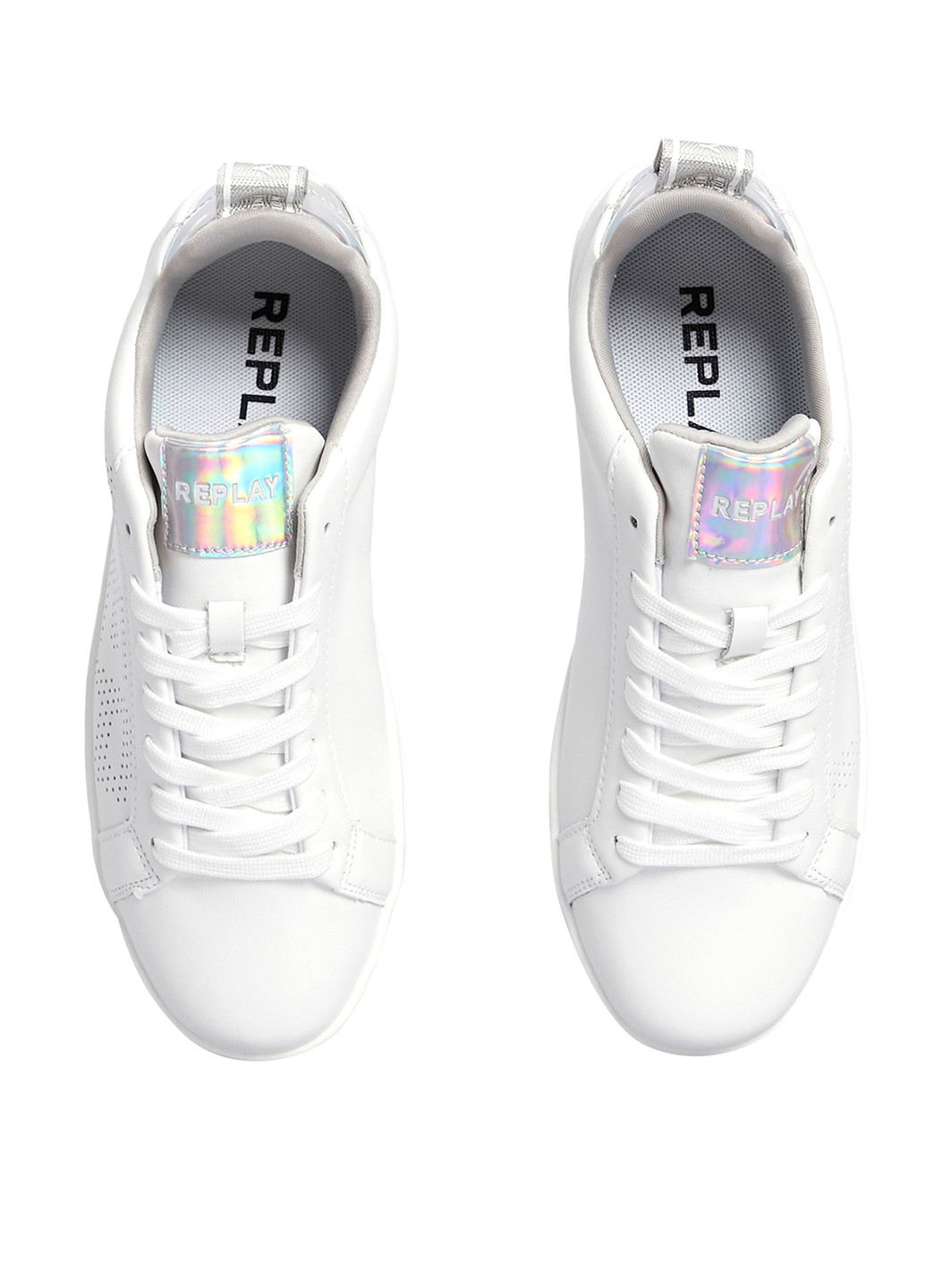 Кроссовки Replay белые всесезоны (307091478)