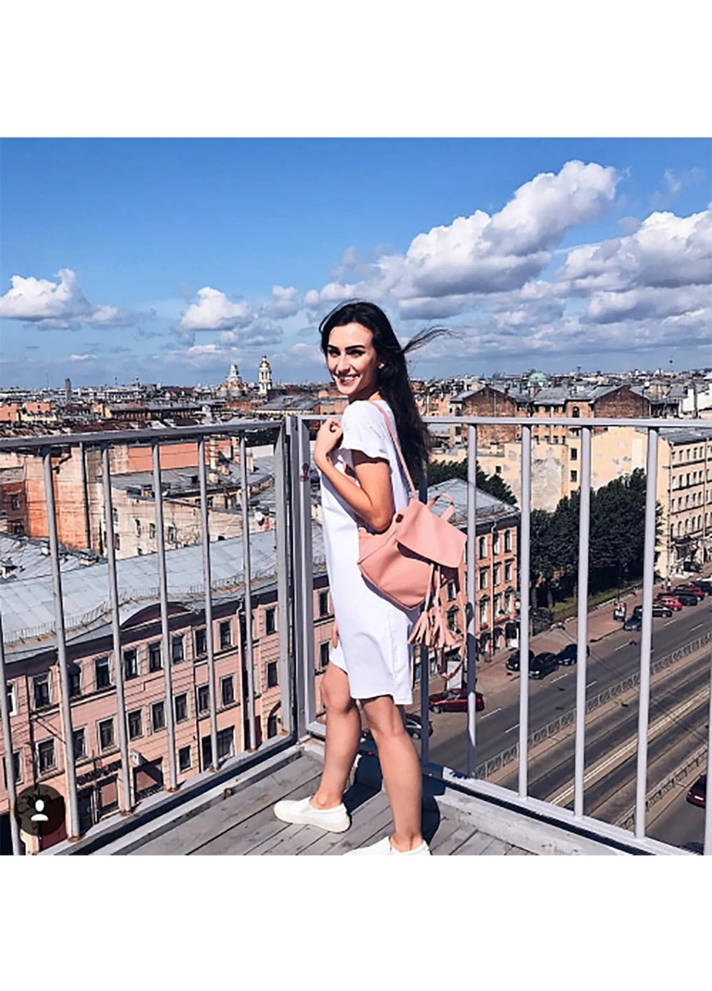 Жіночий рюкзак 25х20х10 см Sambag (242188627)