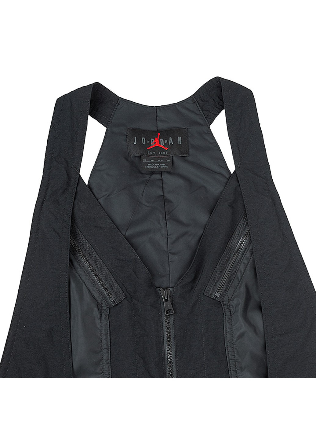 Черная демисезонная жилетка w j 23e vest Jordan