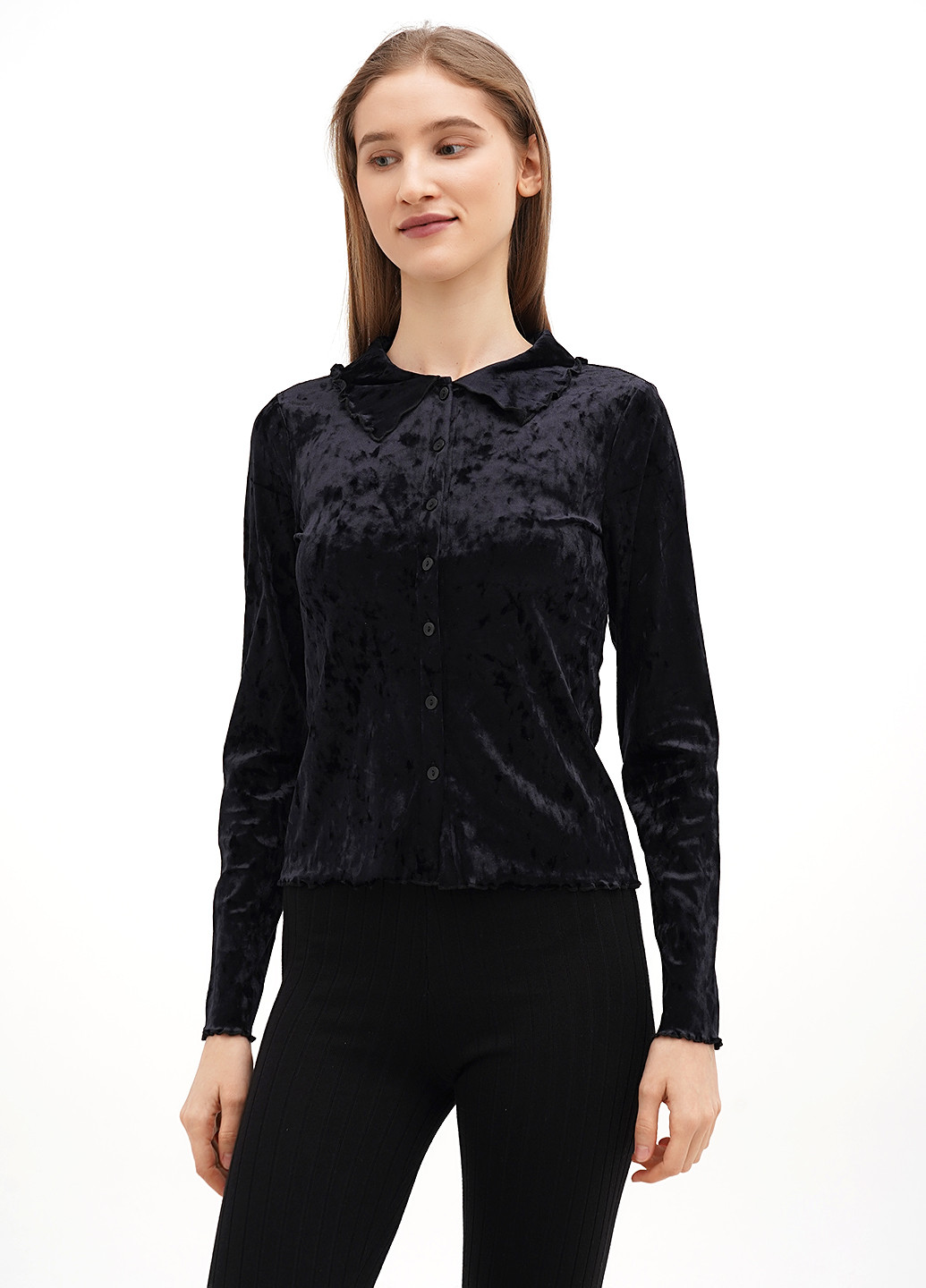 Чёрная рубашка Monki