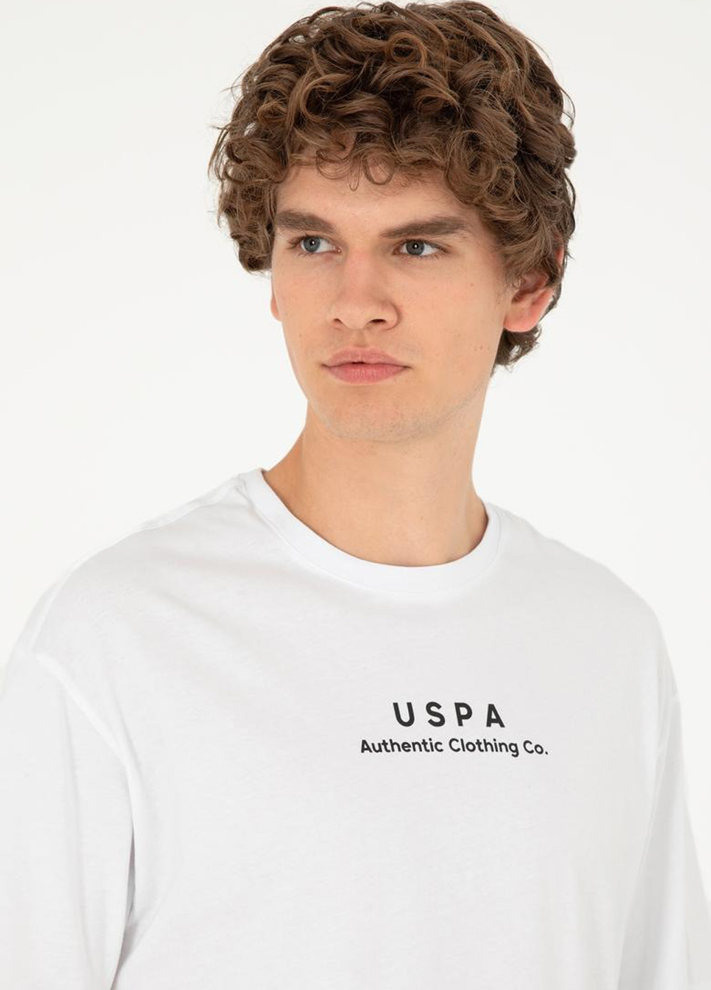 Белая футболка U.S. Polo Assn.
