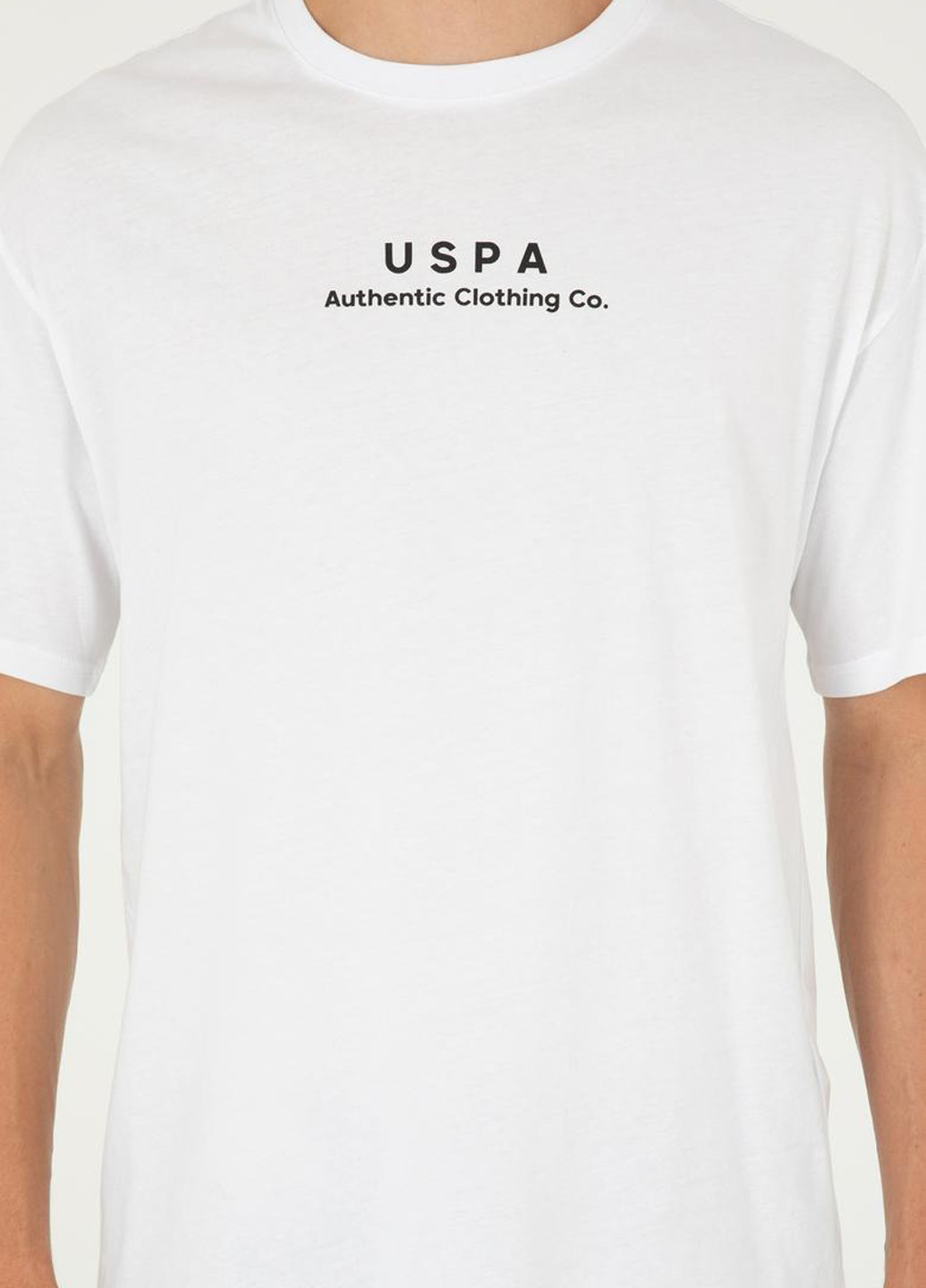 Белая футболка U.S. Polo Assn.