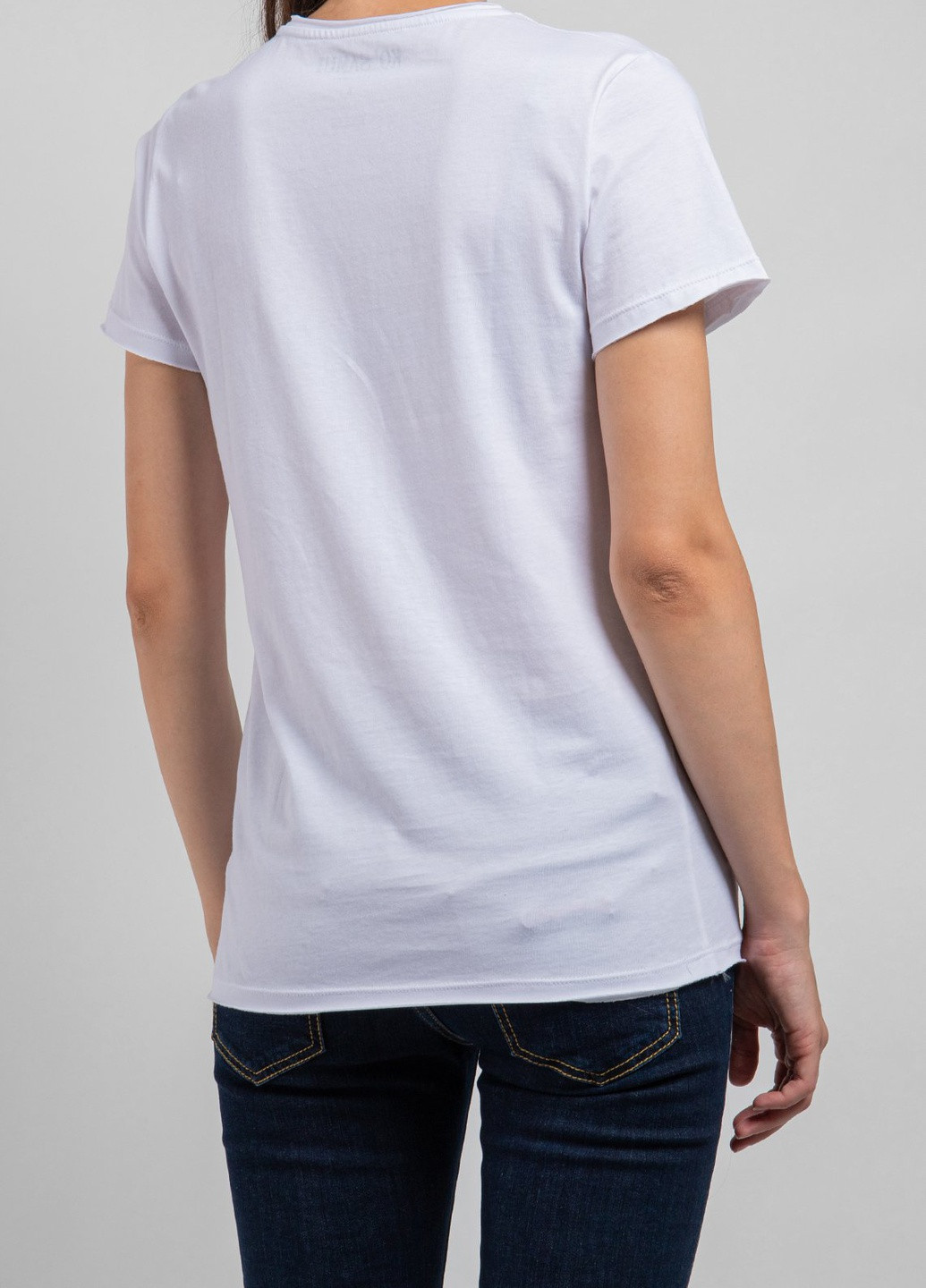 Белая футболка с принтом Red sun Ko Samui - (250382483)