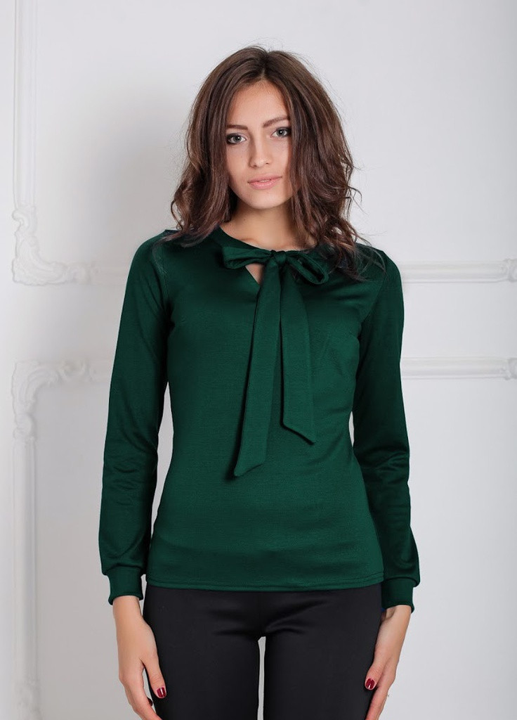 Зеленая демисезонная женская блузка gabriela Podium