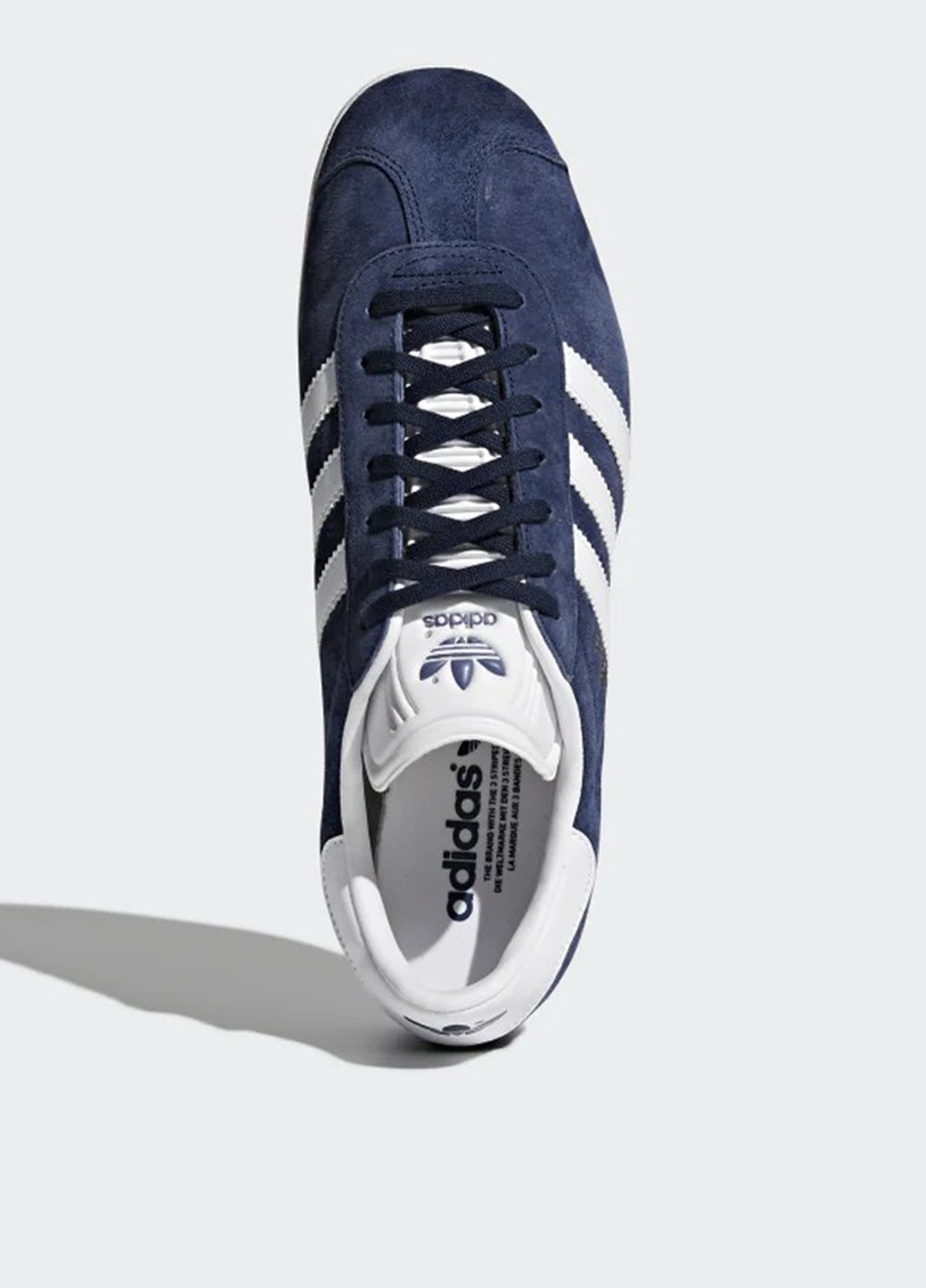 Синие всесезонные кроссовки adidas Gazelle