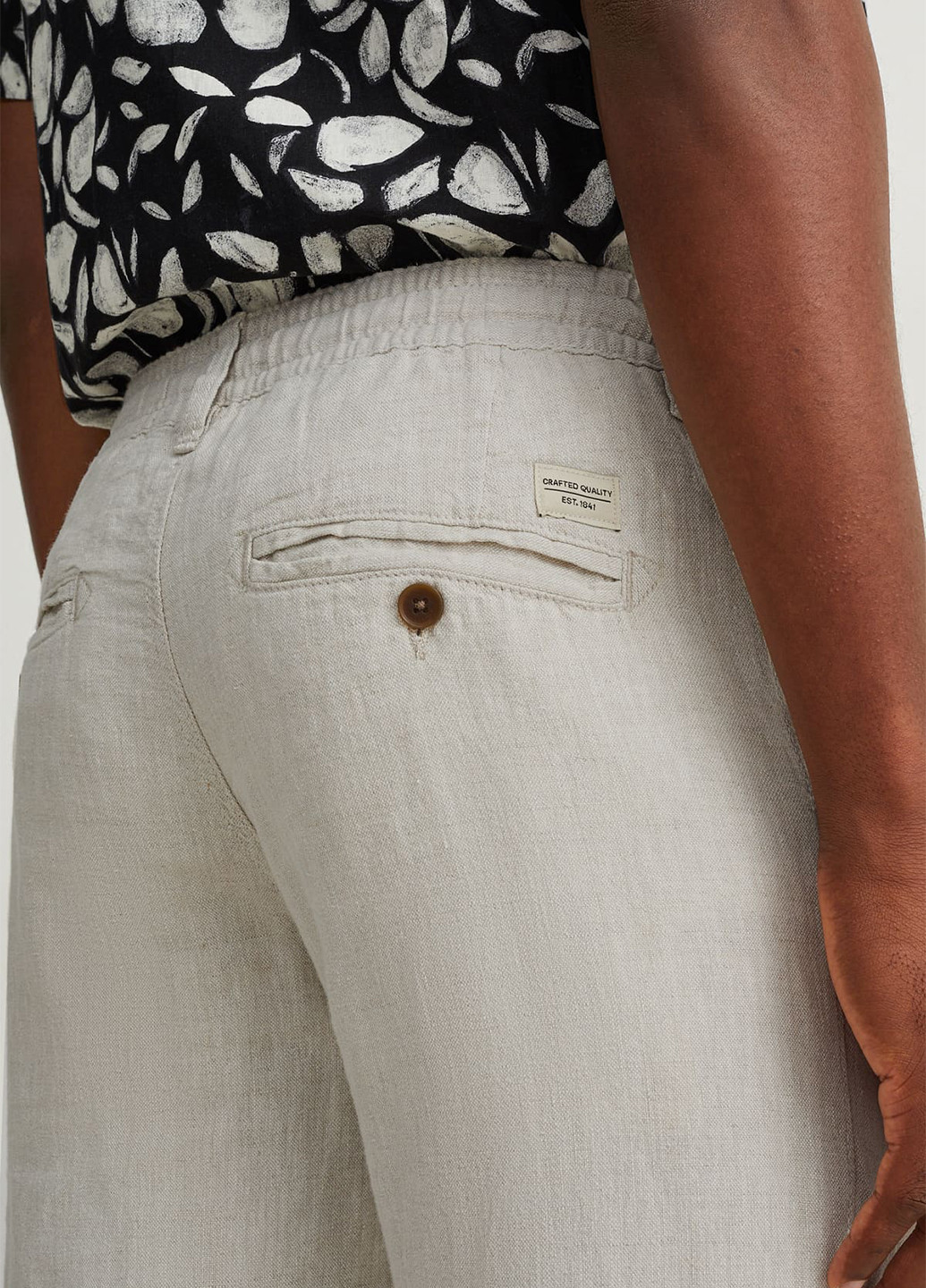 Серые кэжуал летние прямые брюки C&A