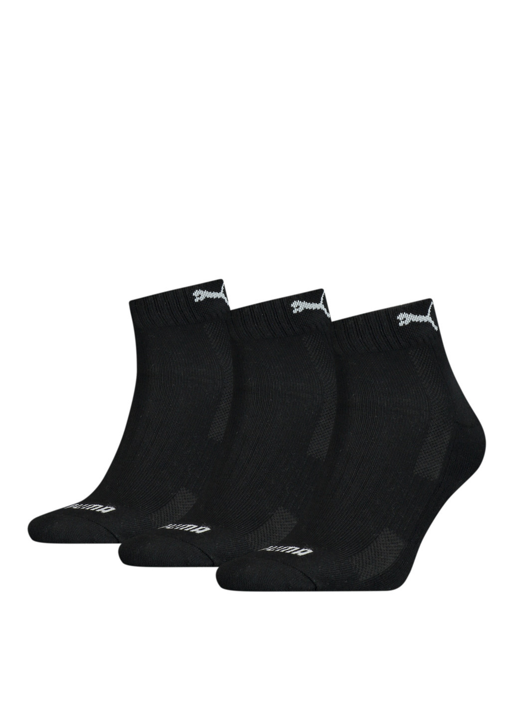 Шкарпетки Unisex Cushioned Quarter Socks 3 pack Puma (252481389)