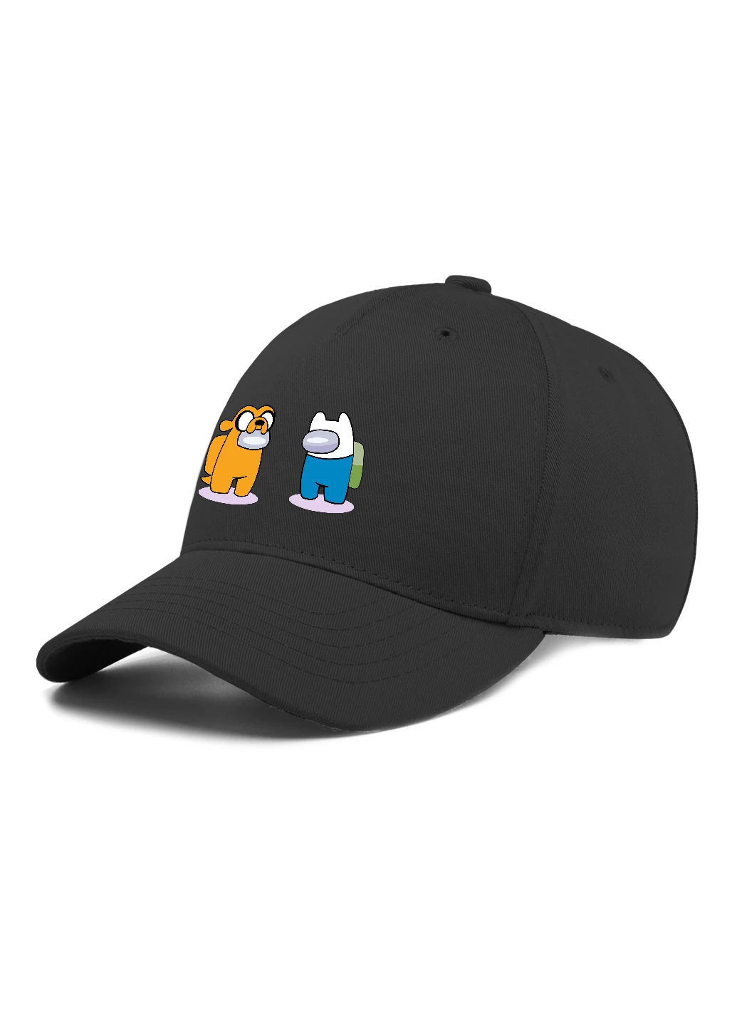Кепка Амонг Ас Час пригод (Among Us Adventure Time)(34345-2414-BK) MobiPrint (234705058)