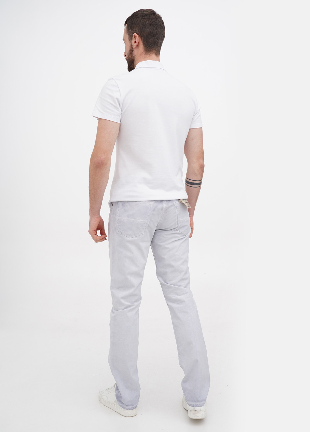 Голубые демисезонные прямые джинсы Ralph Lauren