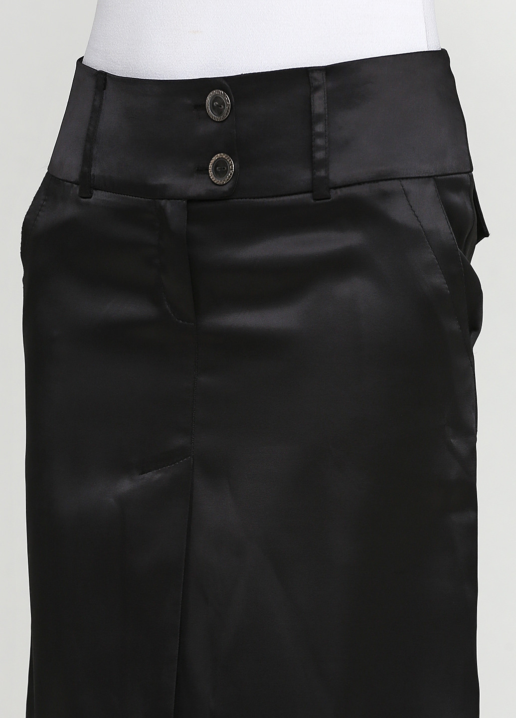 Черная кэжуал однотонная юбка Софі мини