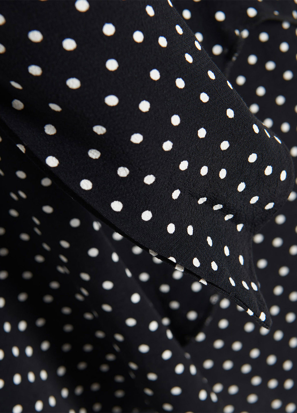 Білий кежуал сукня дзвін Reserved в горошок