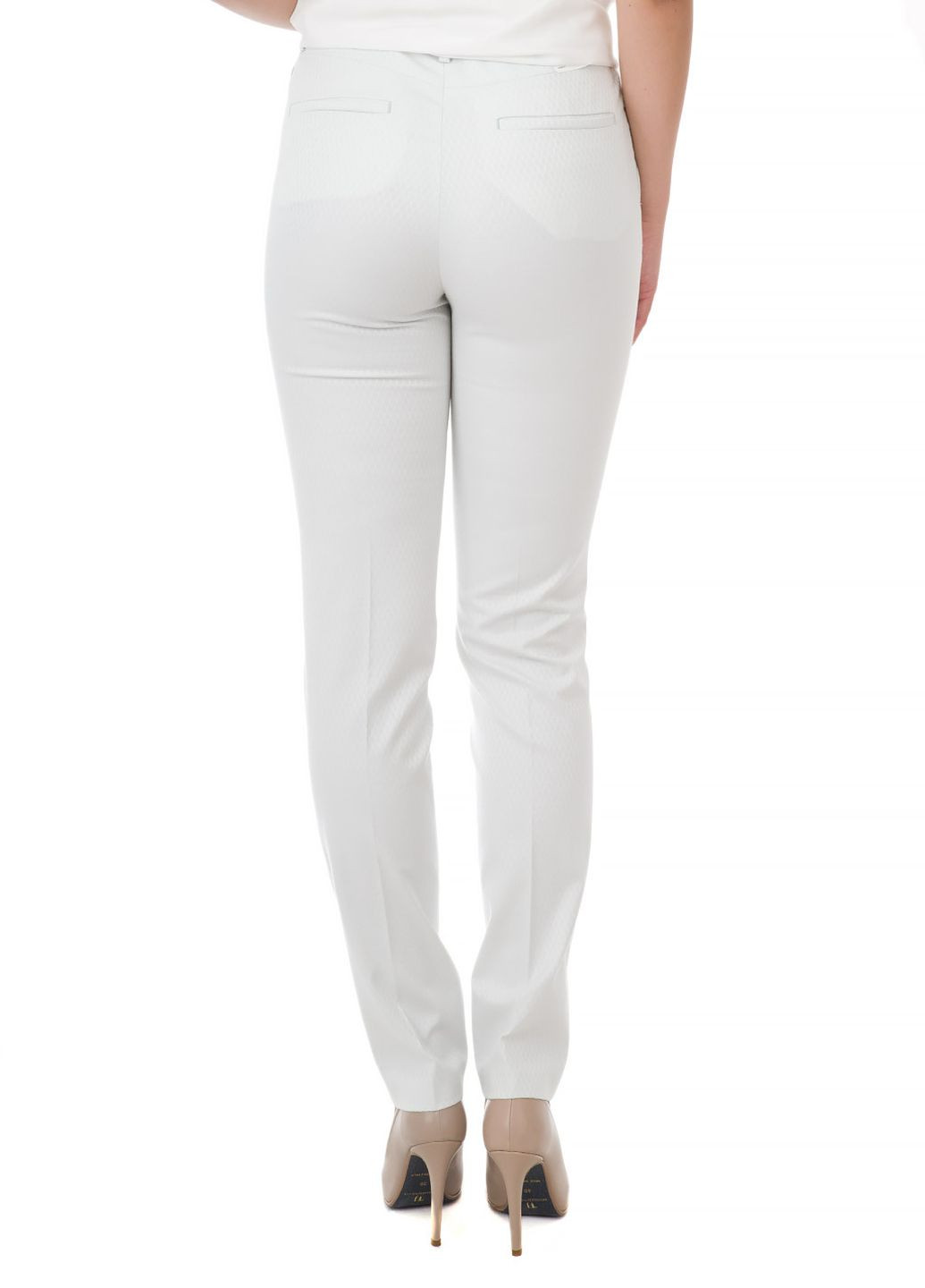 Белые демисезонные брюки Gardeur