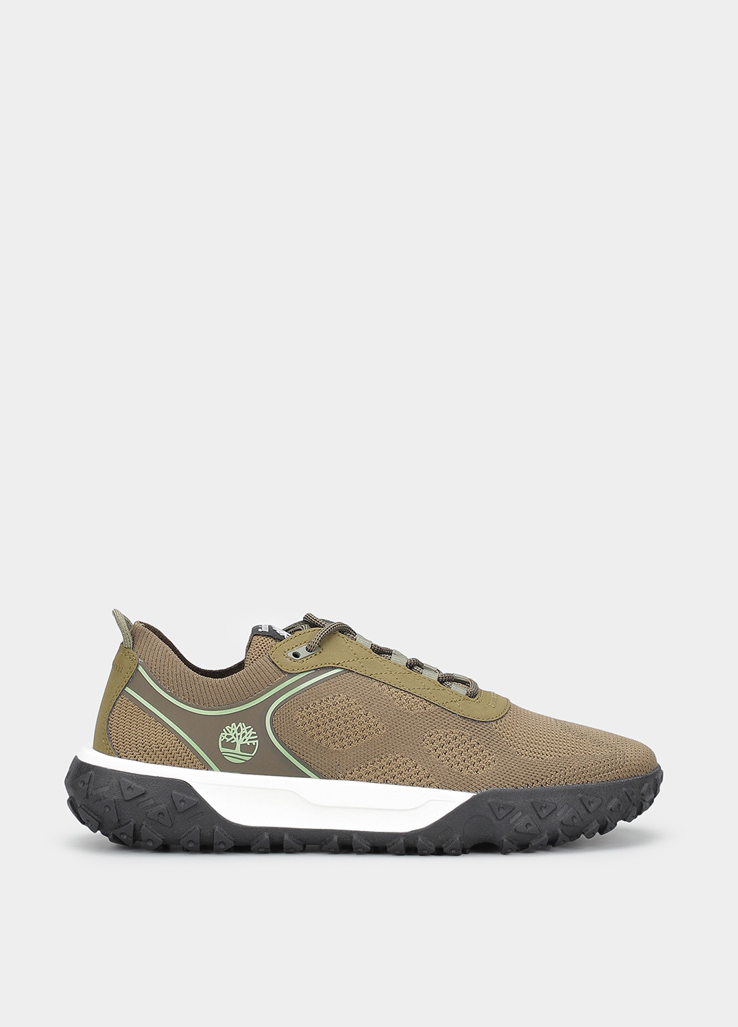Оливковые демисезонные кроссовки Timberland