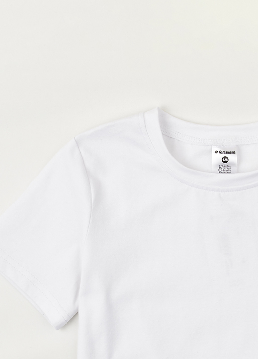 Біла демісезонна футболка Garnamama