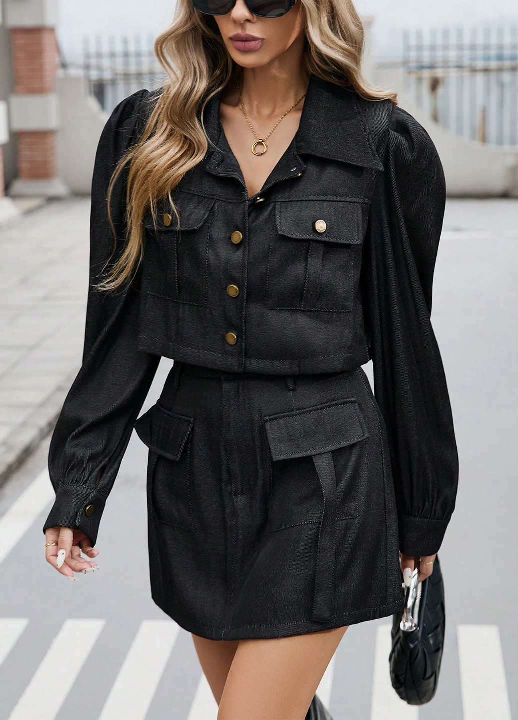 Костюм (жакет, юбка) SHEIN (339854783)