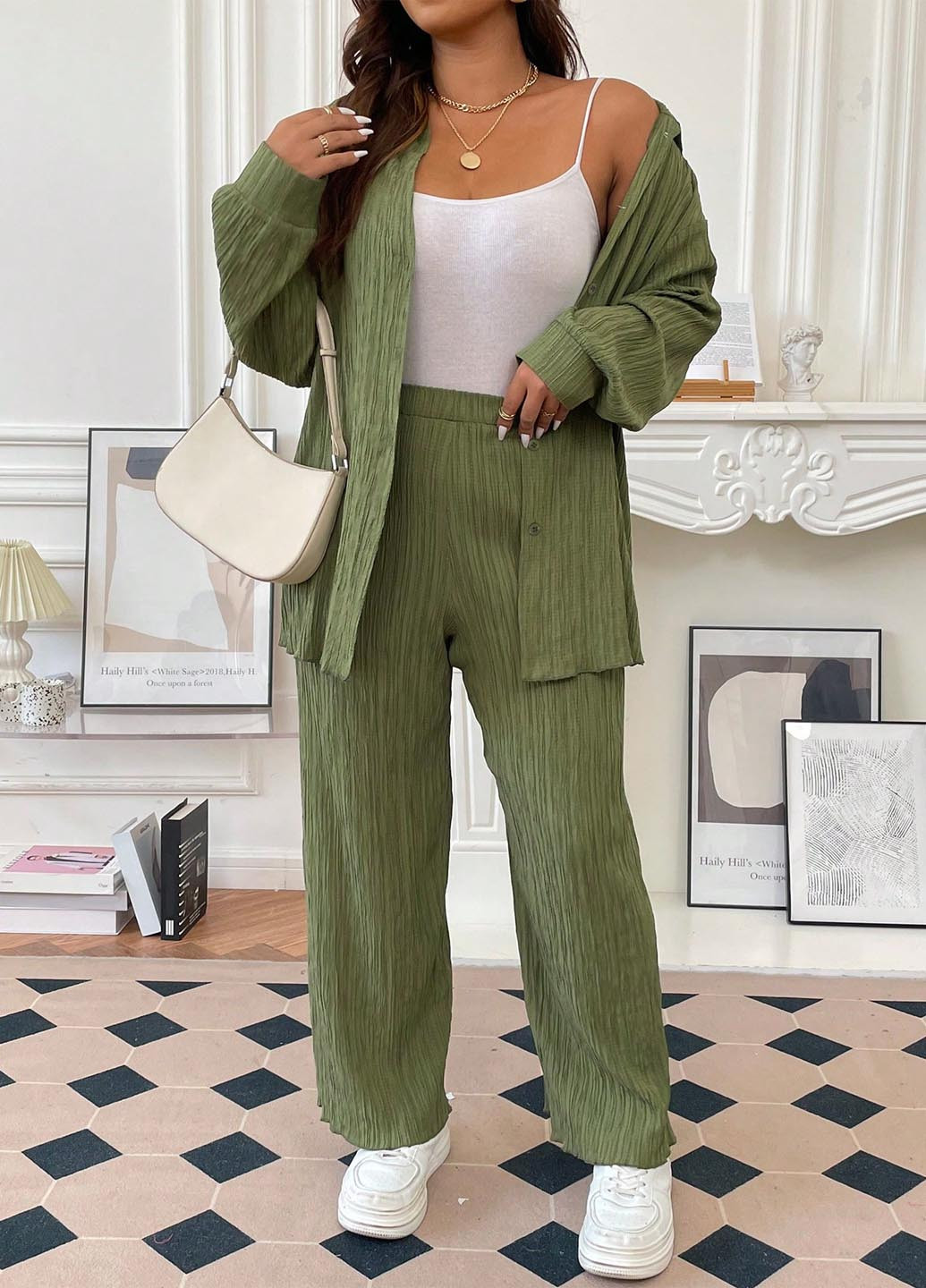 Костюм (сорочка, штани) SHEIN (344466023)