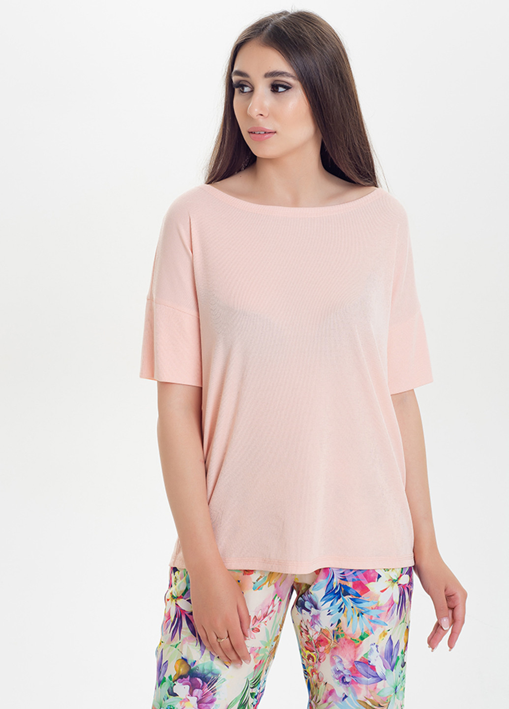 Розовая летняя блуза Sellin
