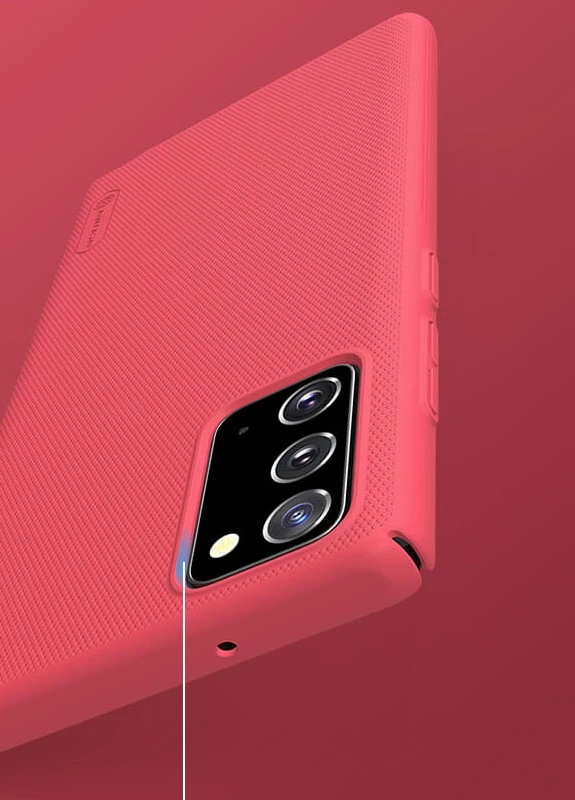 Чехол Matte для Samsung Galaxy Note 20 Красный (is_00000038011_5) Nillkin (238480681)