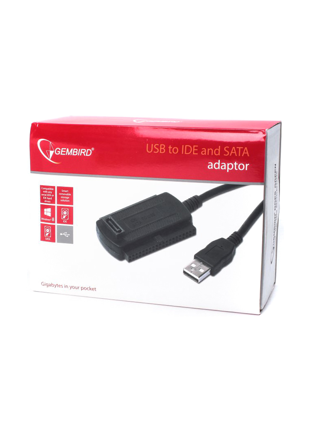 Перехідник USB на IDE 2.5 "\ 3.5" і SATA адаптери (AUSI01) Cablexpert usb на ide 2.5 "\ 3.5" и sata адаптеры (ausi01) (137500415)