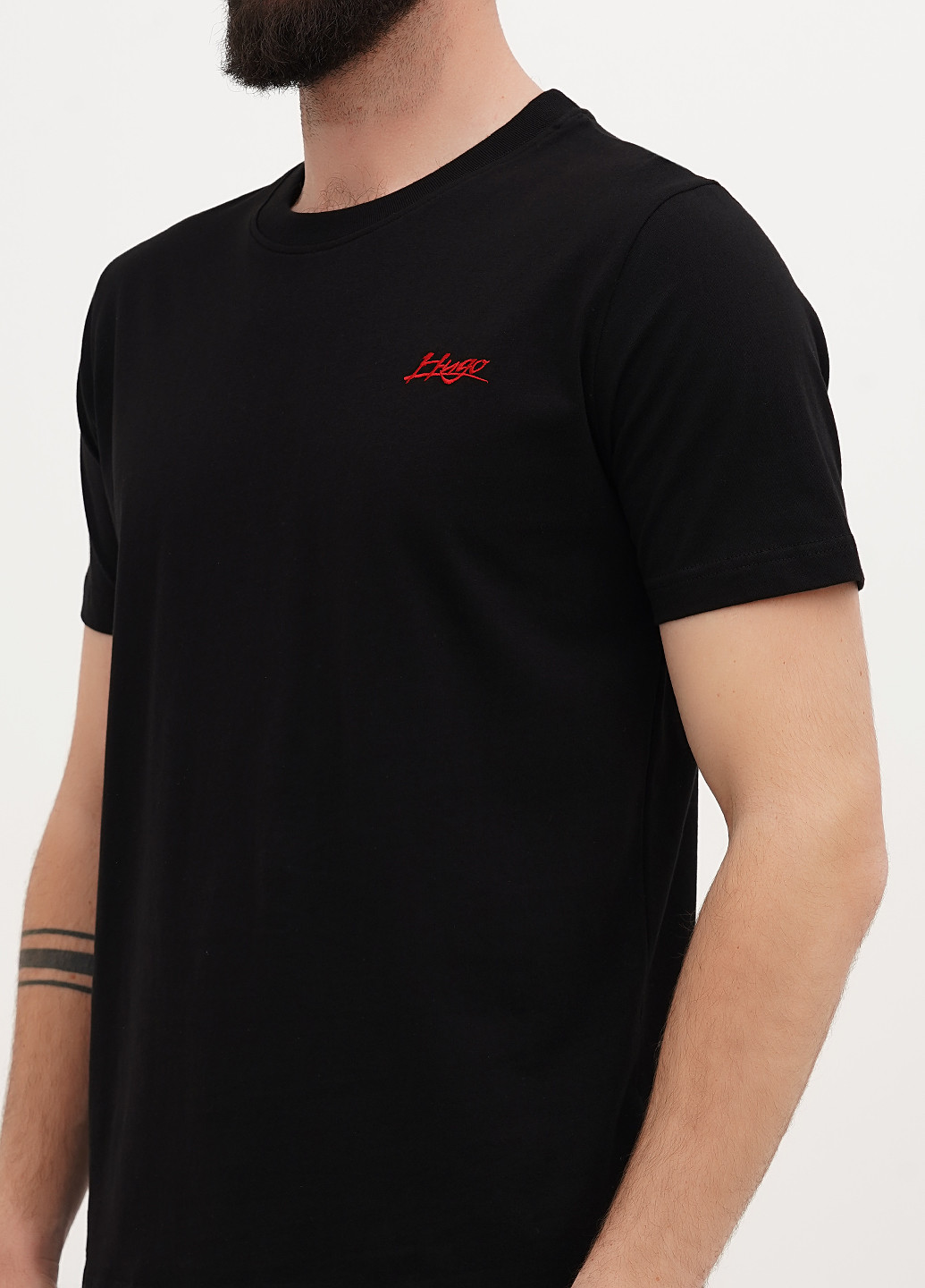 Чорна футболка Hugo Boss