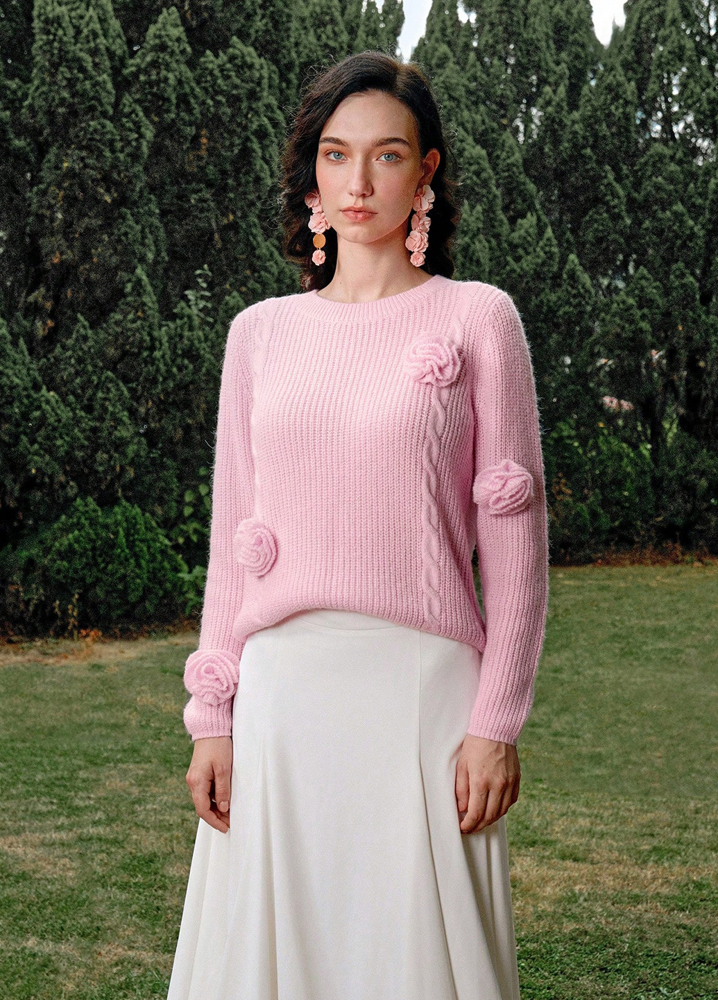 Розовый демисезонный джемпер джемпер SHEIN