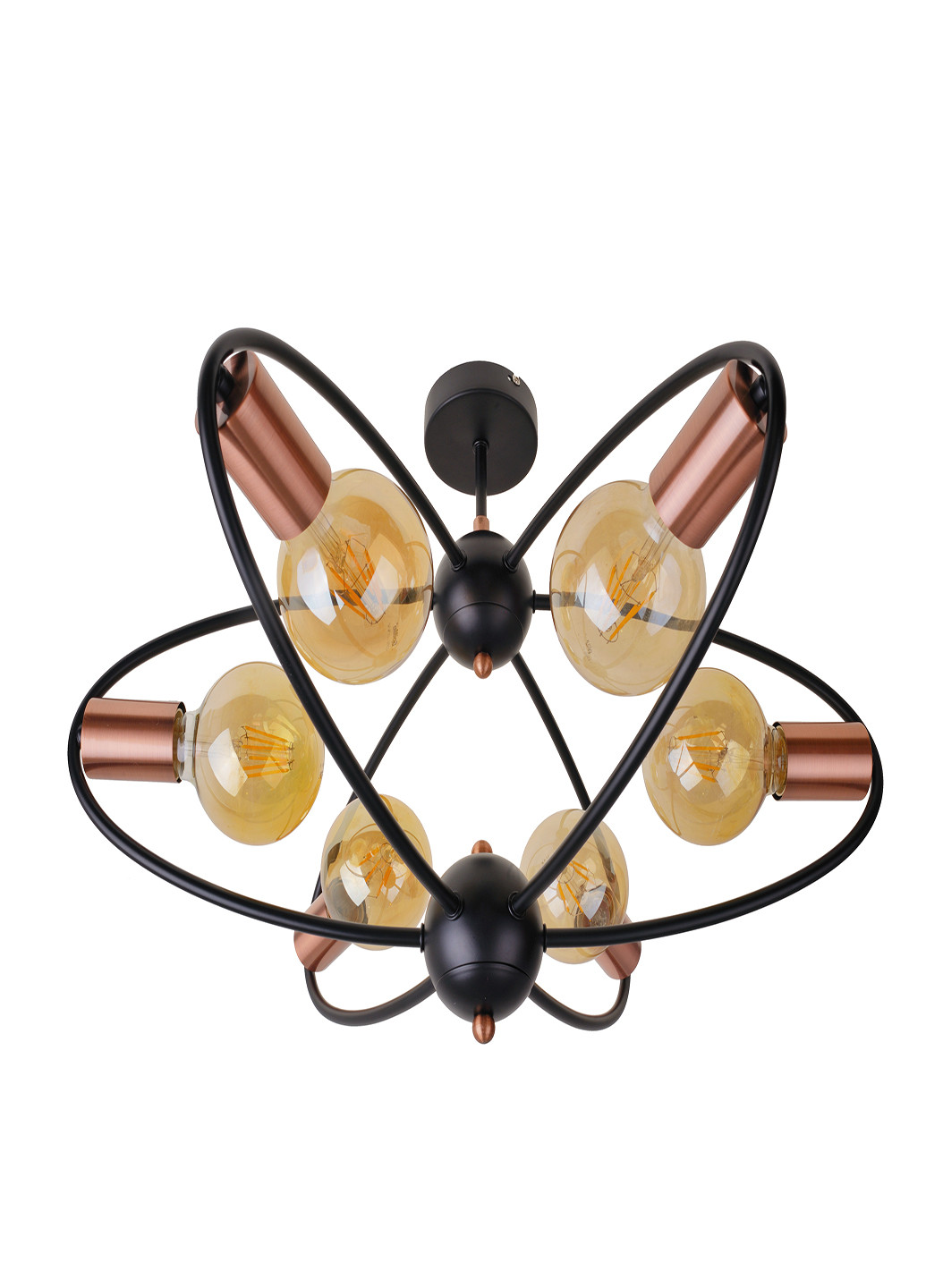 Люстра на 6 лампочек BL-997S/6 E27 BK + AC Brille (251290853)