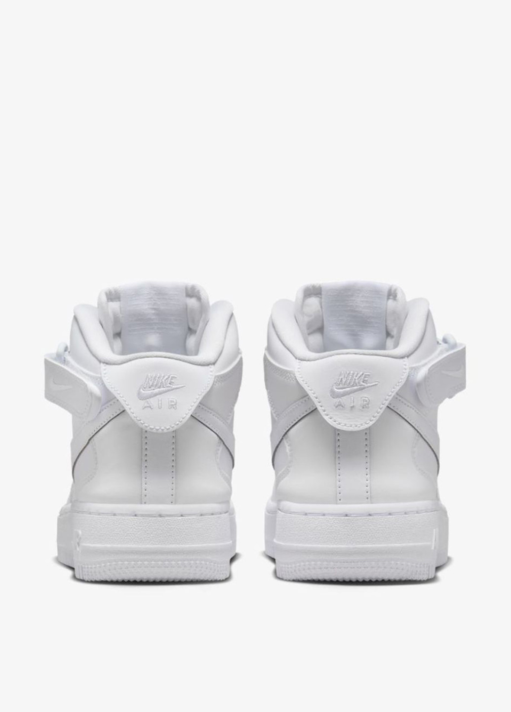 Кроссовки FN1193-111 Nike AIR FORCE 1 MID GS белые демисезоны (314516925)