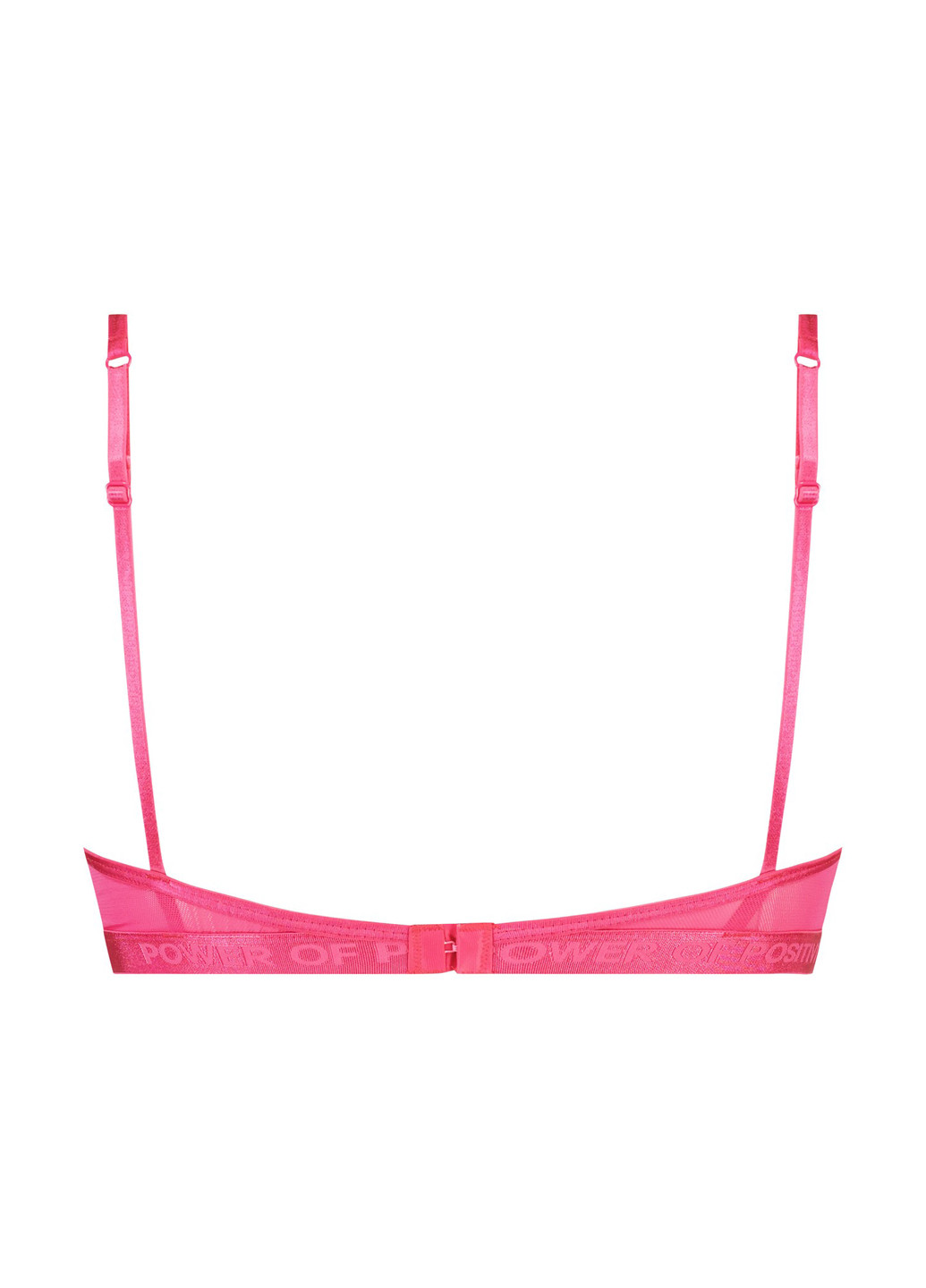 Розовый балконет бюстгальтер Hunkemoller с косточками полиамид