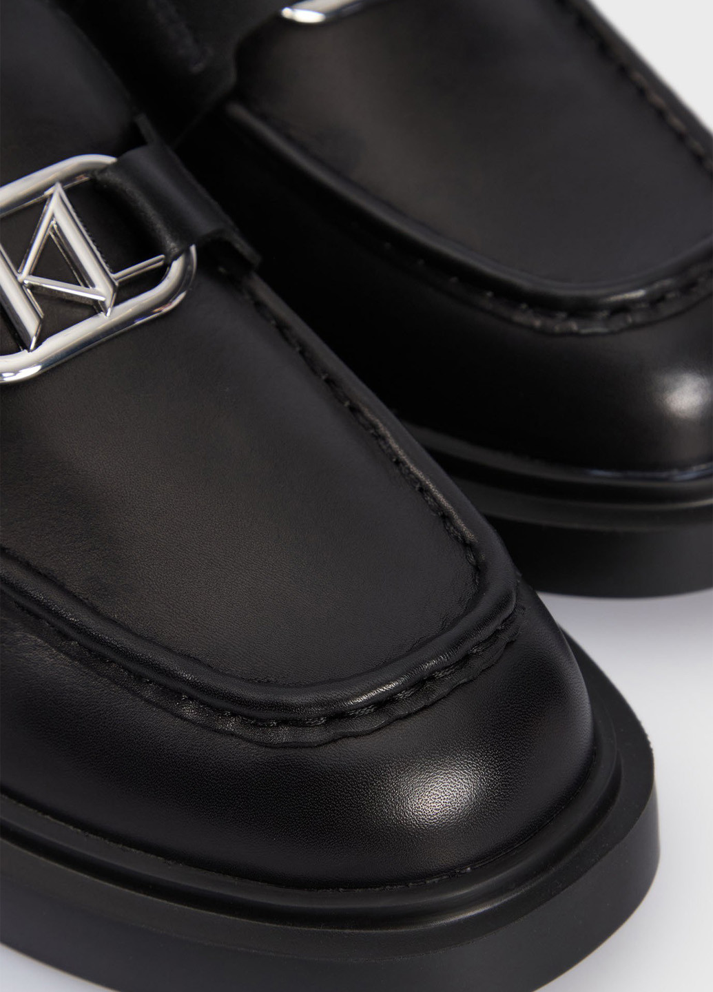 Karl Lagerfeld Туфли лоферы черный з натуральная кожа, германия — демисезон (333935912)