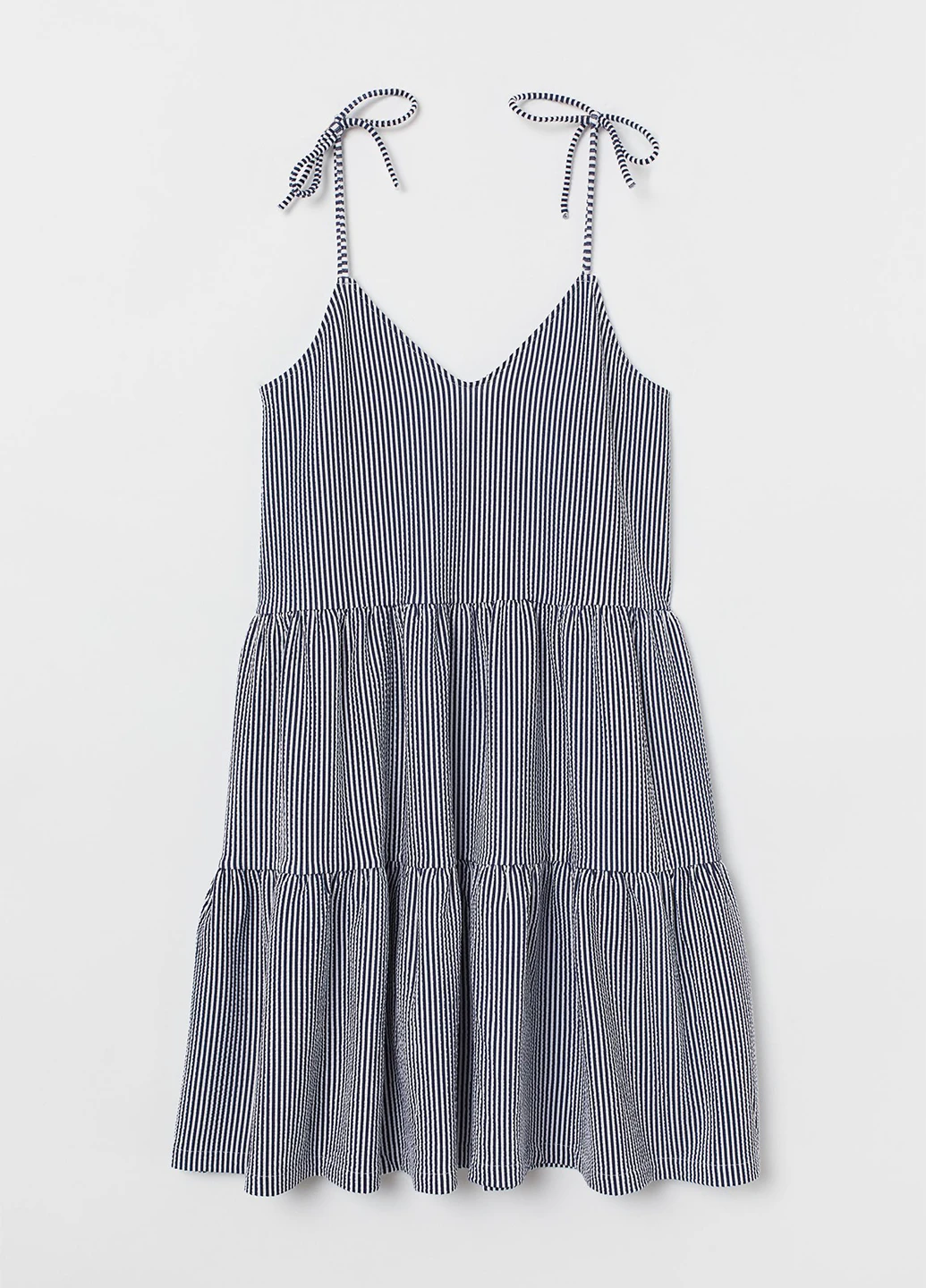Летний женский сарафан H&M в полоску
