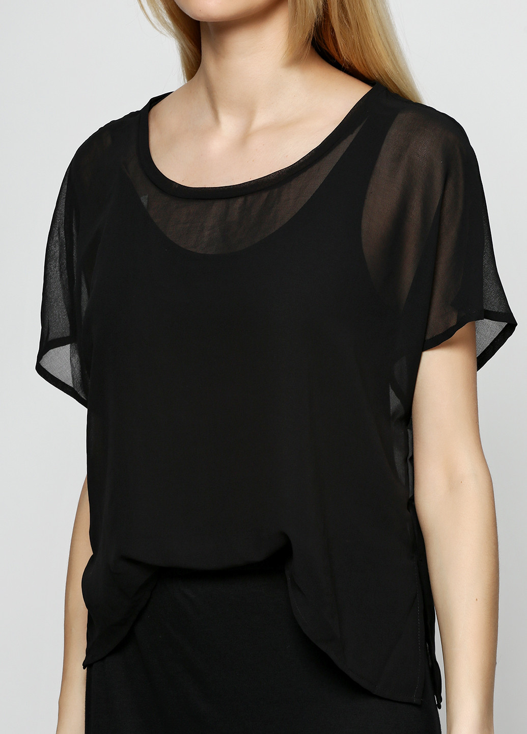 Чорна кежуал сукня Numph однотонна